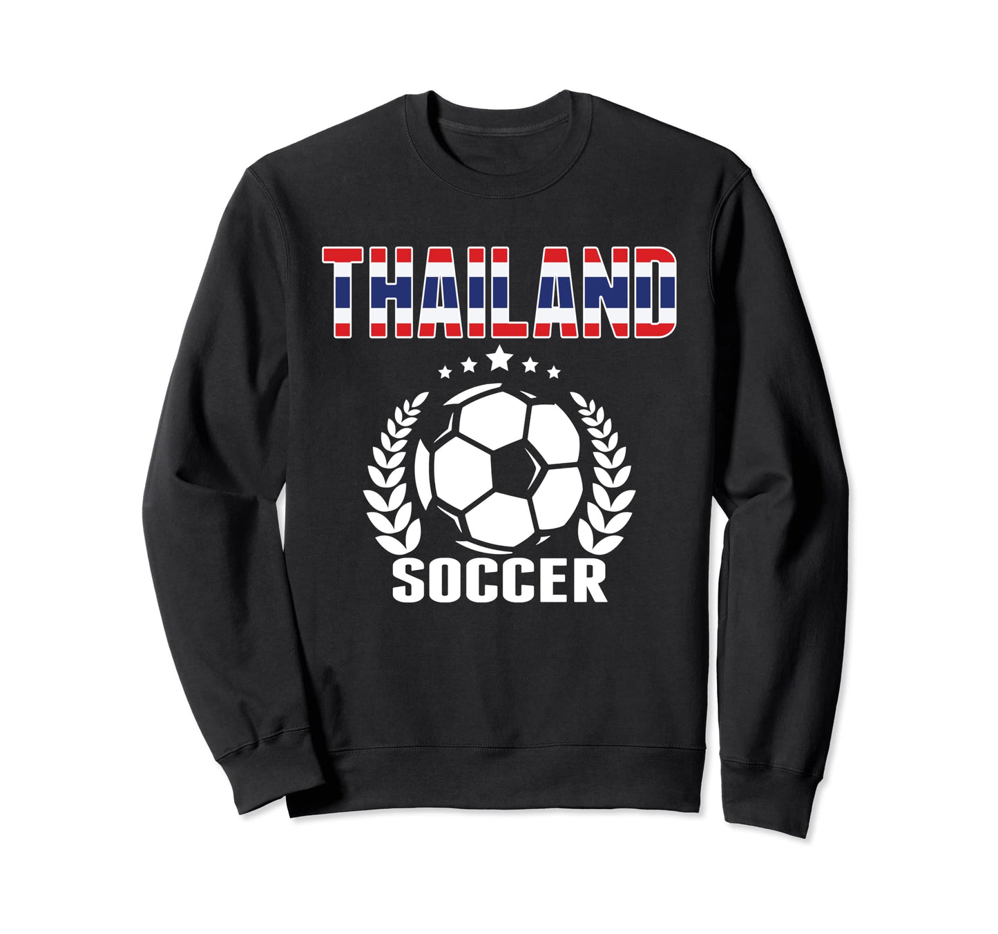 Thailand Soccer Fans Jersey Proud Sweatshirt - Trendy Graphic Men Women - T-Shirt, Sweatshirt, Hoodie
