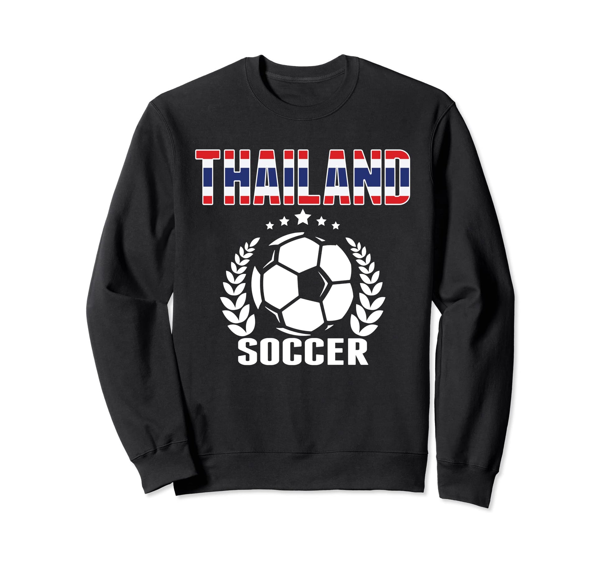 Thailand Soccer Fans Jersey Proud Sweatshirt - Trendy Graphic Men Women - T-Shirt, Sweatshirt, Hoodie