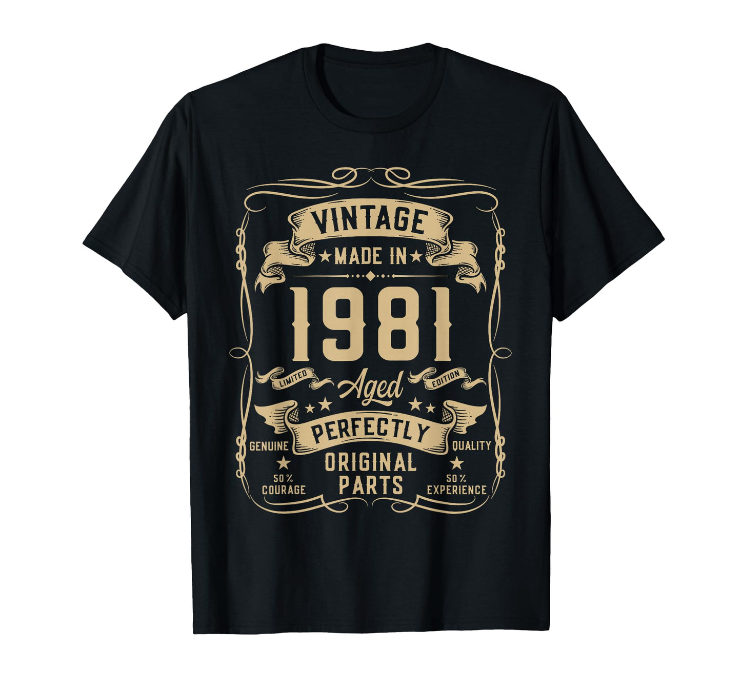 1981 45Yr 45Th Birthday Gifts 45 Years T-Shirt - Custom Art Print Unisex - T-Shirt, Sweatshirt, Hoodie