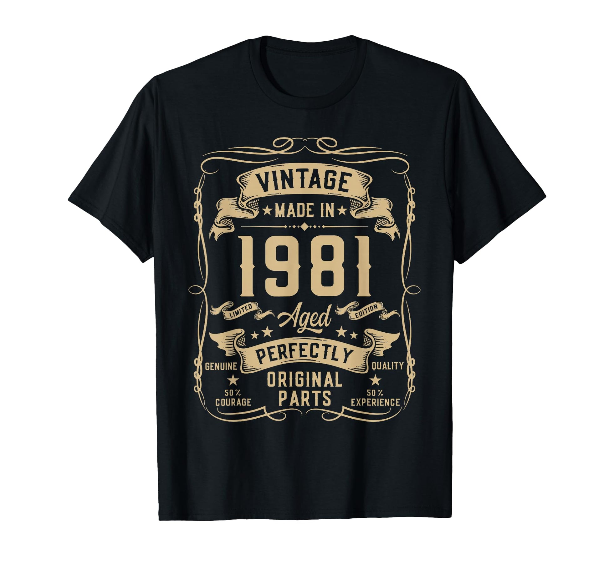 1981 45Yr 45Th Birthday Gifts 45 Years T-Shirt - Custom Art Print Unisex - T-Shirt, Sweatshirt, Hoodie