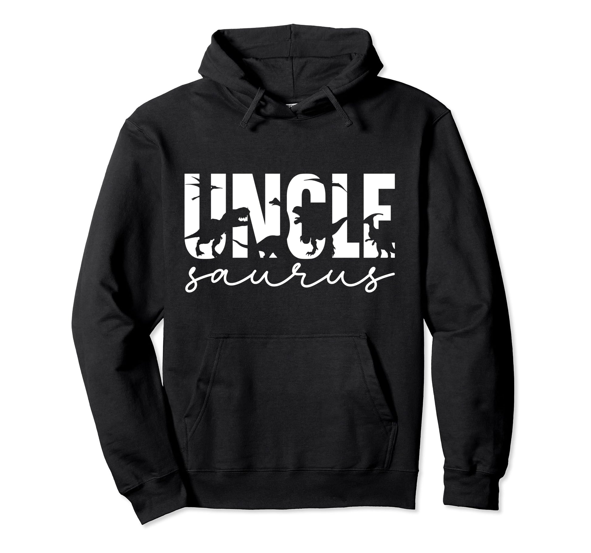 Unclesaurus Dinosaur T Rex Uncle Hoodie - Fun Novelty Design Men Women - T-Shirt, Sweatshirt, Hoodie