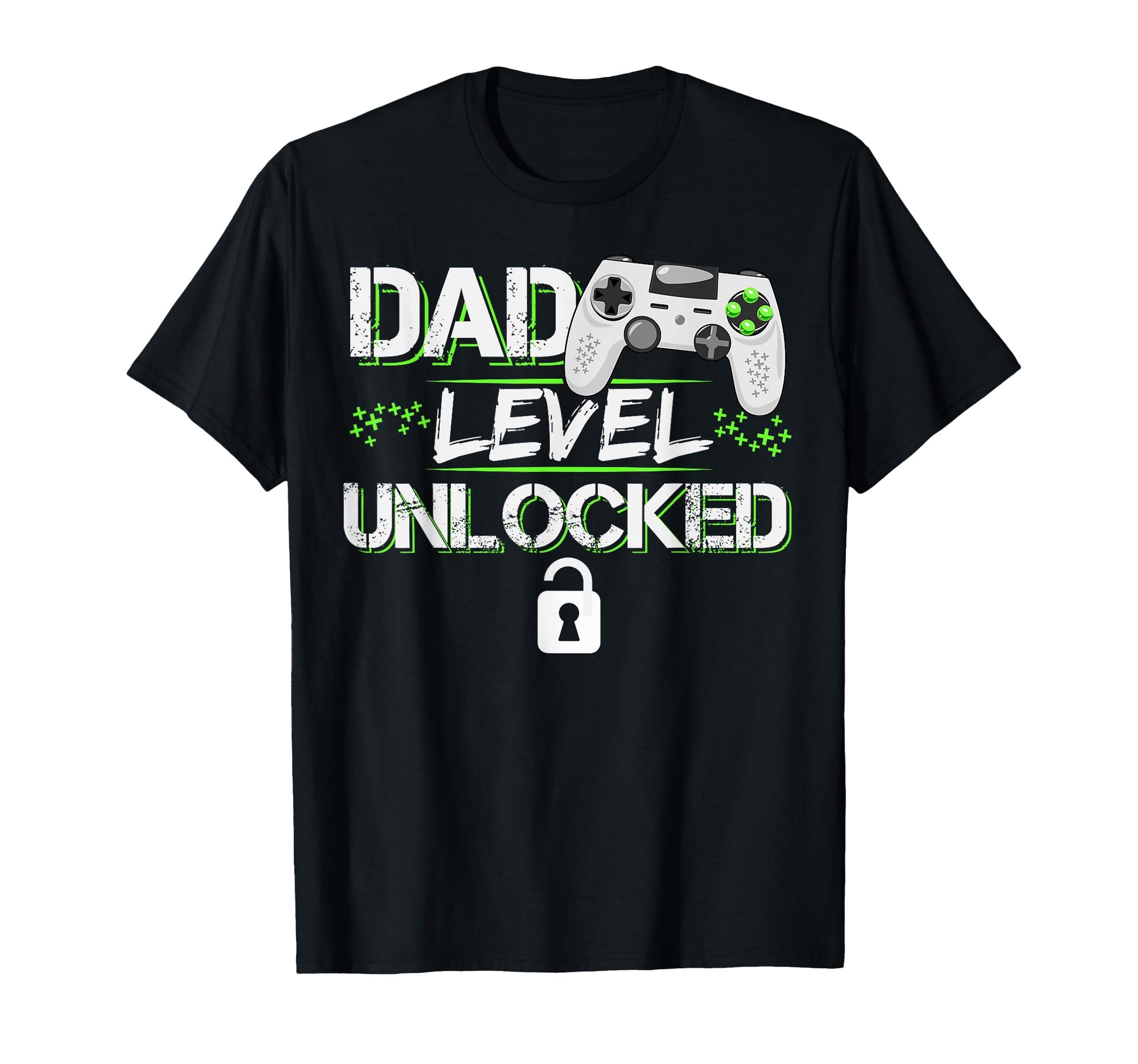 Dad Level Unlocked Soon To Be Dad T-Shirt - Custom Art Print Men Women - T-Shirt, Sweatshirt, Hoodie
