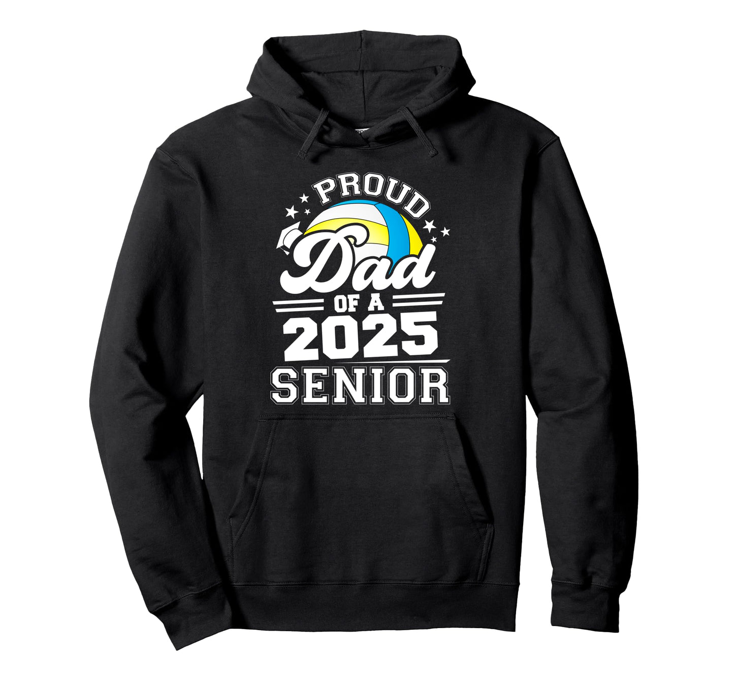 Proud Dad 2025 Senior Graduate Hoodie - Aesthetic Graphic Unisex - T-Shirt, Sweatshirt, Hoodie