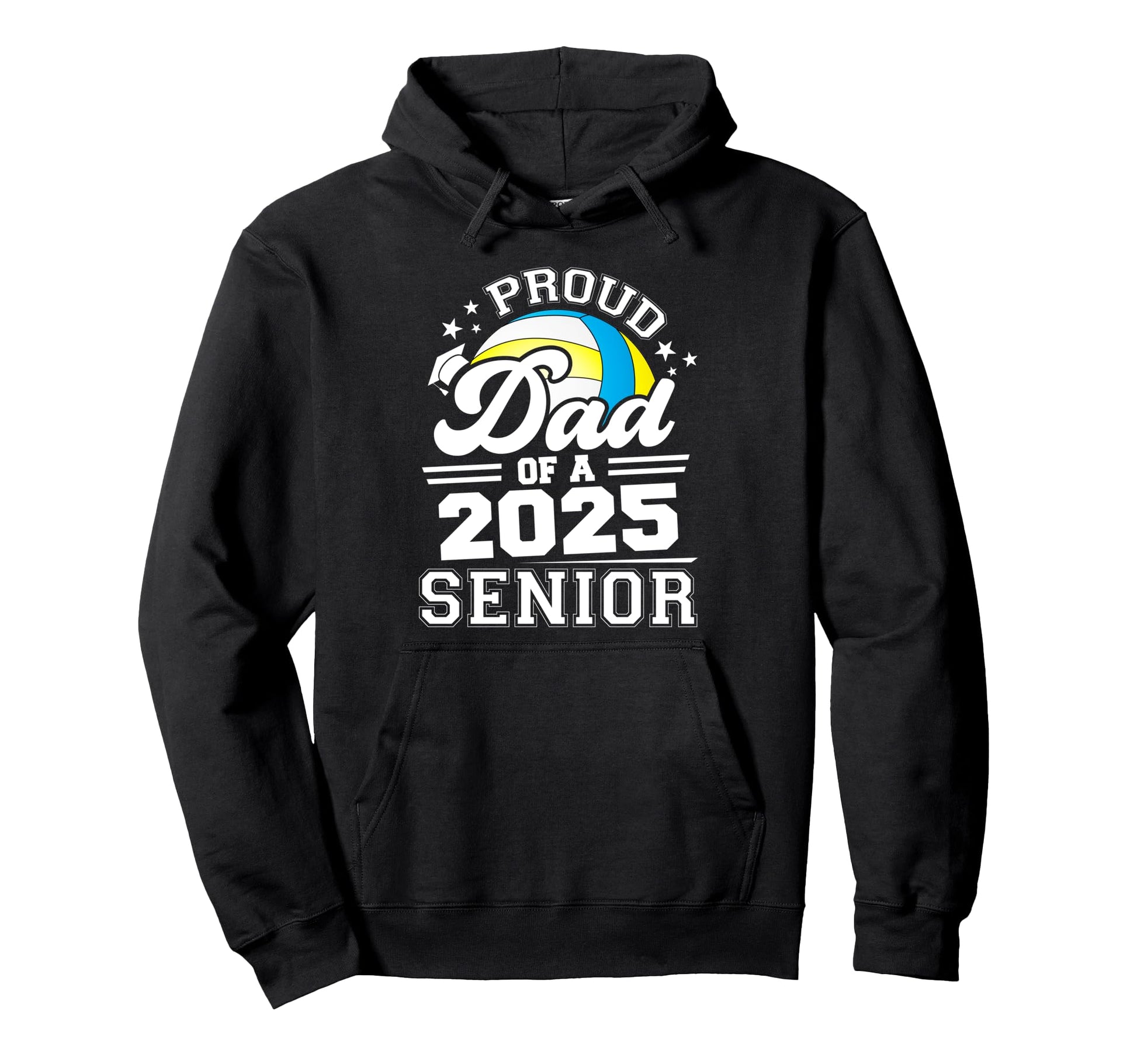 Proud Dad 2025 Senior Graduate Hoodie - Aesthetic Graphic Unisex - T-Shirt, Sweatshirt, Hoodie
