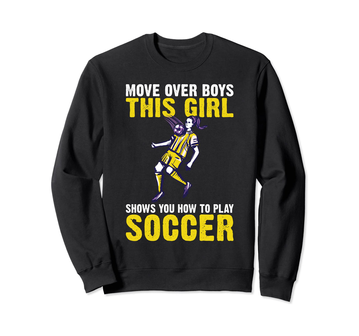 Move Over This Shows You How To Sweatshirt - Aesthetic Graphic for Adults - T-Shirt, Sweatshirt, Hoodie