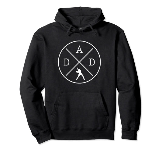Baseball Dad Softball Player Father Hoodie - Aesthetic Graphic for Adults - T-Shirt, Sweatshirt, Hoodie