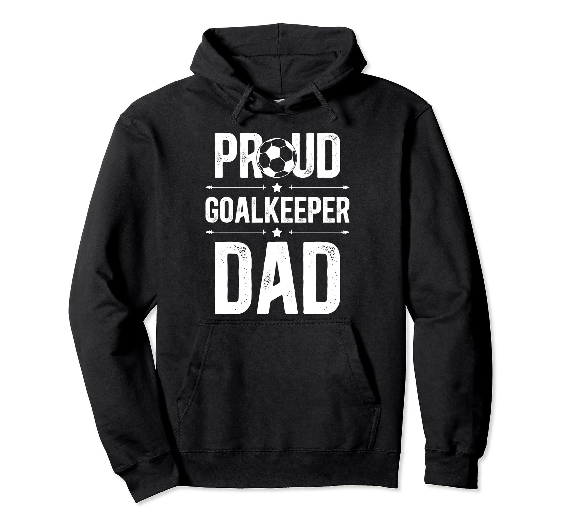 Proud Soccer Goalkeeper Dad Soccer Hoodie - Graphic Print for Adults - T-Shirt, Sweatshirt, Hoodie