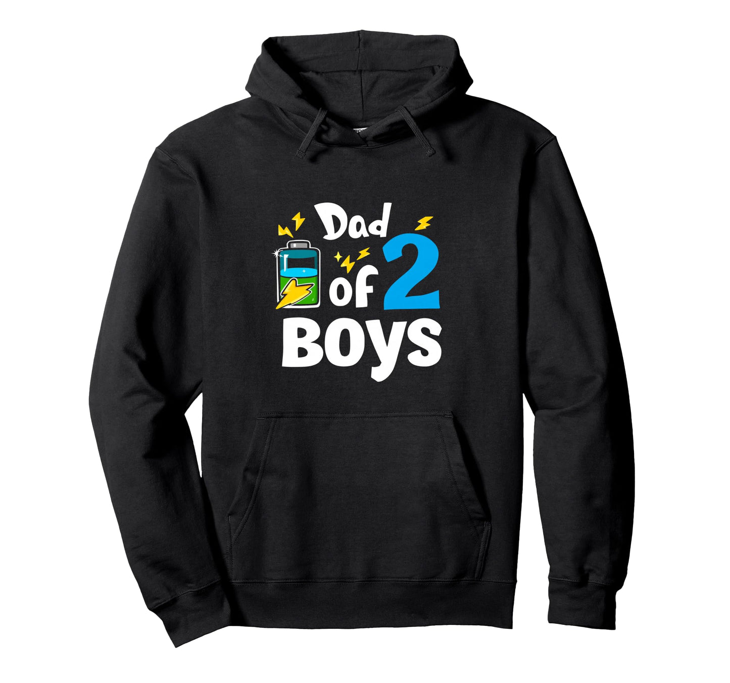 Dad 2 Hoodie - Trendy Graphic Unisex - T-Shirt, Sweatshirt, Hoodie