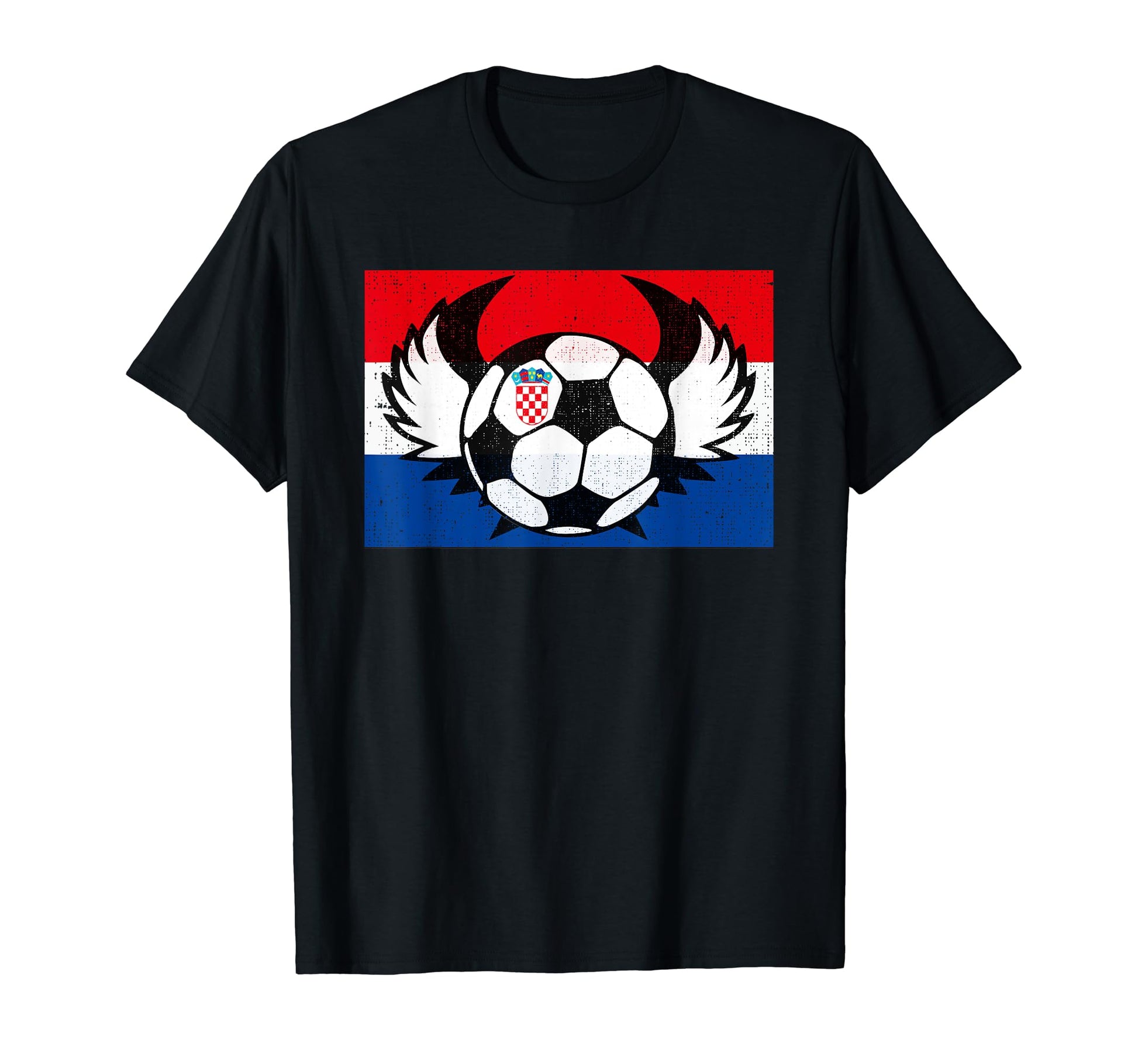 Croatia Football Flag Croatian Soccer T-Shirt - Minimalist Print Unisex - T-Shirt, Sweatshirt, Hoodie