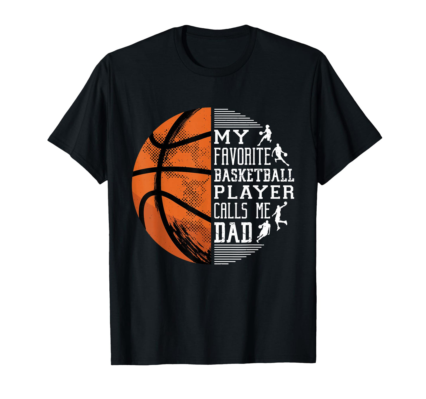 My Favorite Basketball Player Calls Me T-Shirt - Minimalist Print Unisex - T-Shirt, Sweatshirt, Hoodie