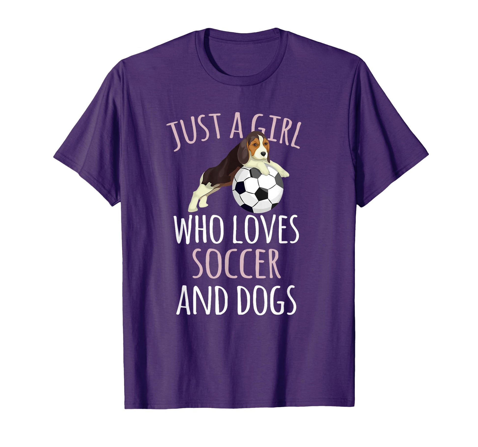 Just Who Loves Soccer Playing Dogs T-Shirt - Aesthetic Graphic Men Women - T-Shirt, Sweatshirt, Hoodie