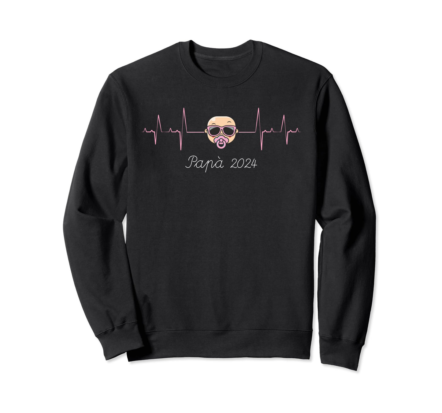 Italian Dad 2024 Fathers Day Gift Sweatshirt - Minimalist Print Men Women - T-Shirt, Sweatshirt, Hoodie
