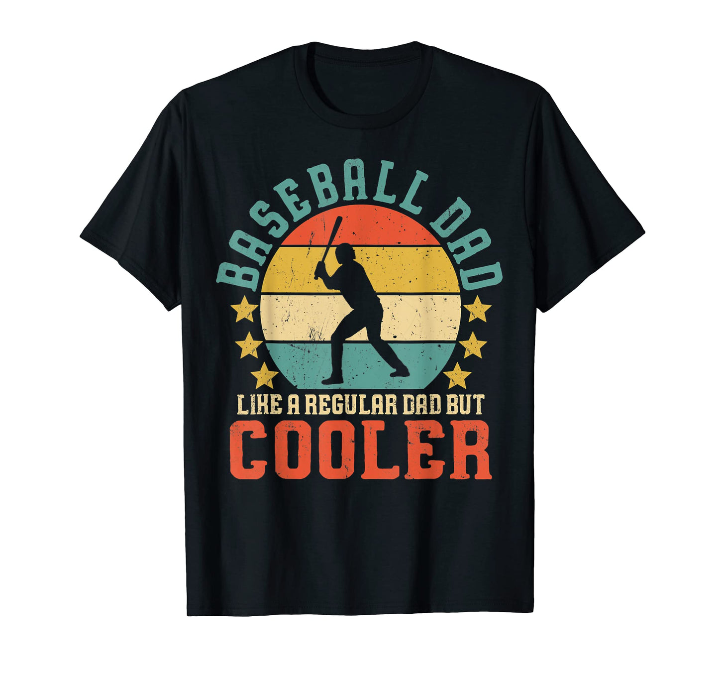 Mens Baseball Dad Funny Baseball Lover T-Shirt - Custom Art Print Unisex - T-Shirt, Sweatshirt, Hoodie