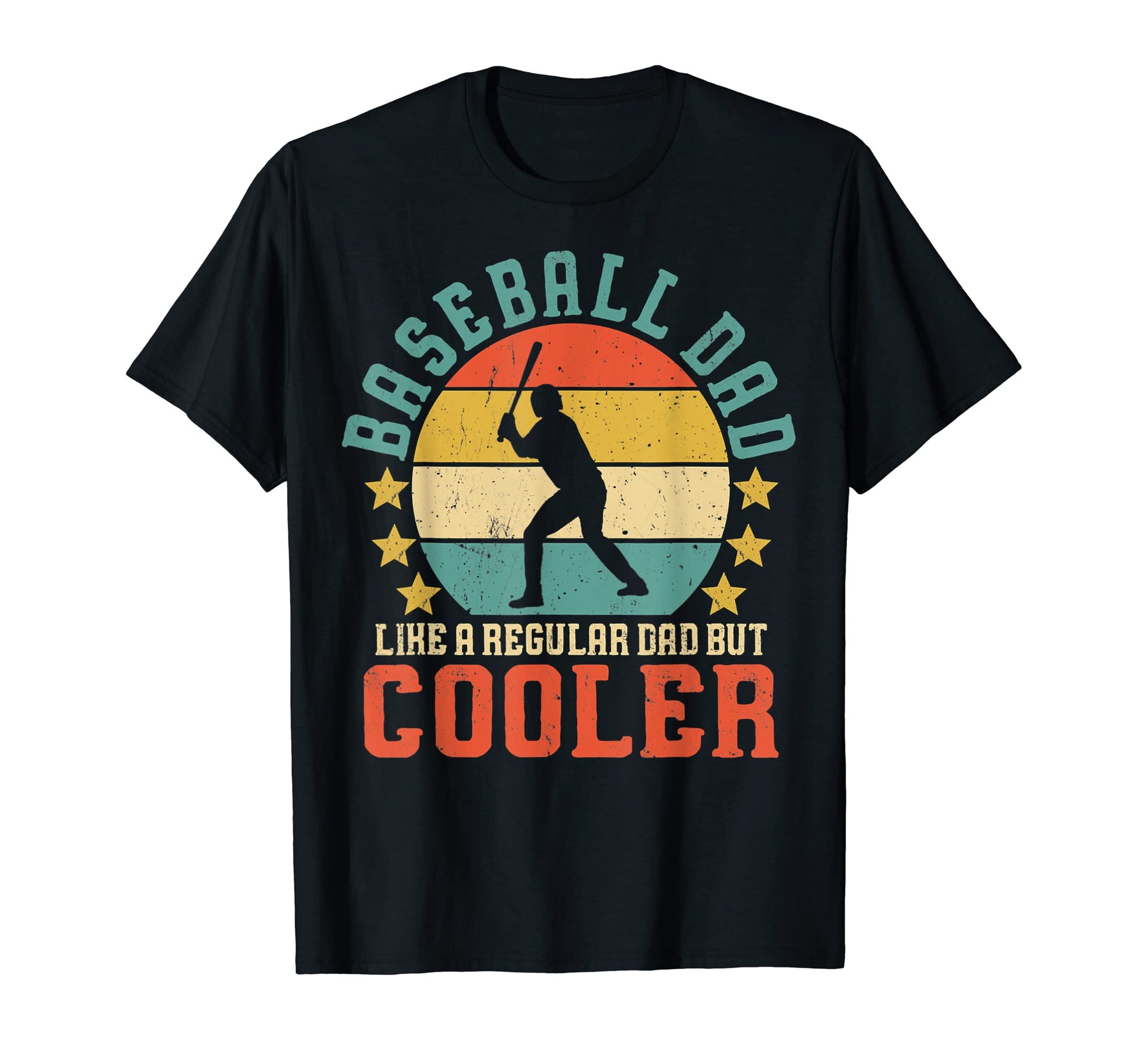Mens Baseball Dad Funny Baseball Lover T-Shirt - Custom Art Print Unisex - T-Shirt, Sweatshirt, Hoodie