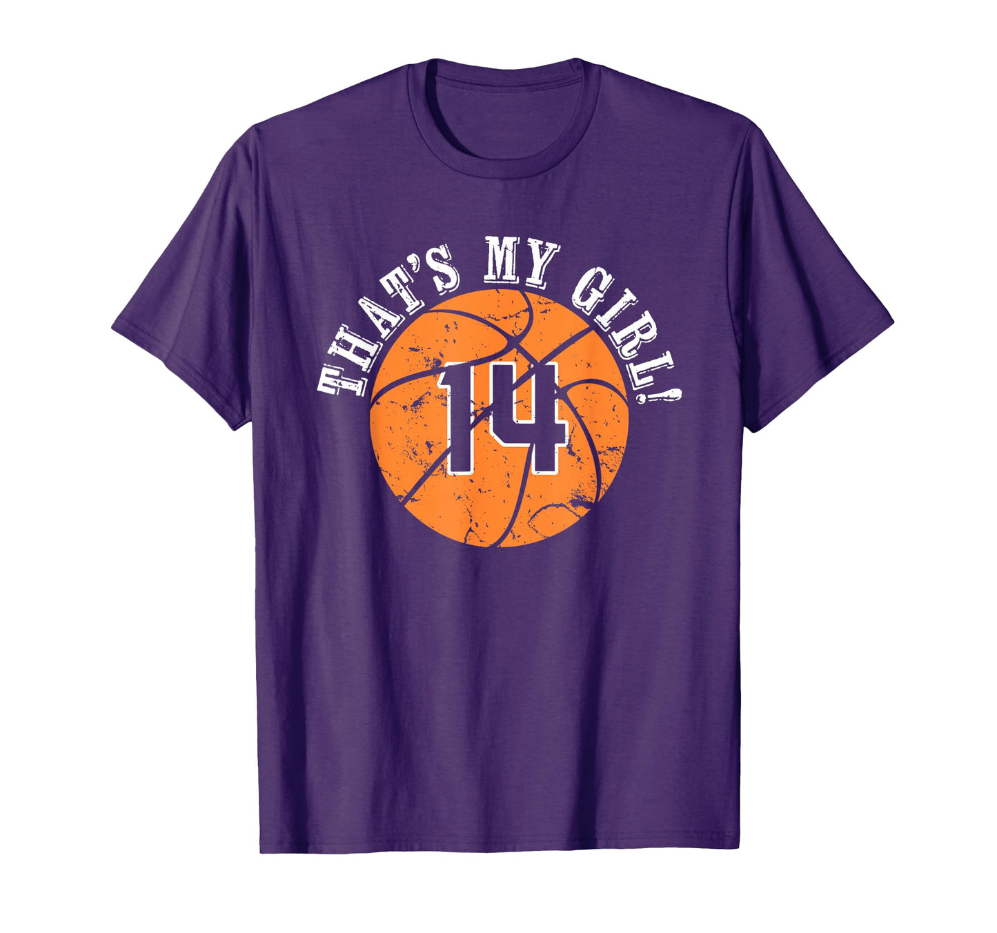 14 Basketball Player Thats My Cheer Mom T-Shirt - Graphic Print for Adults - T-Shirt, Sweatshirt, Hoodie