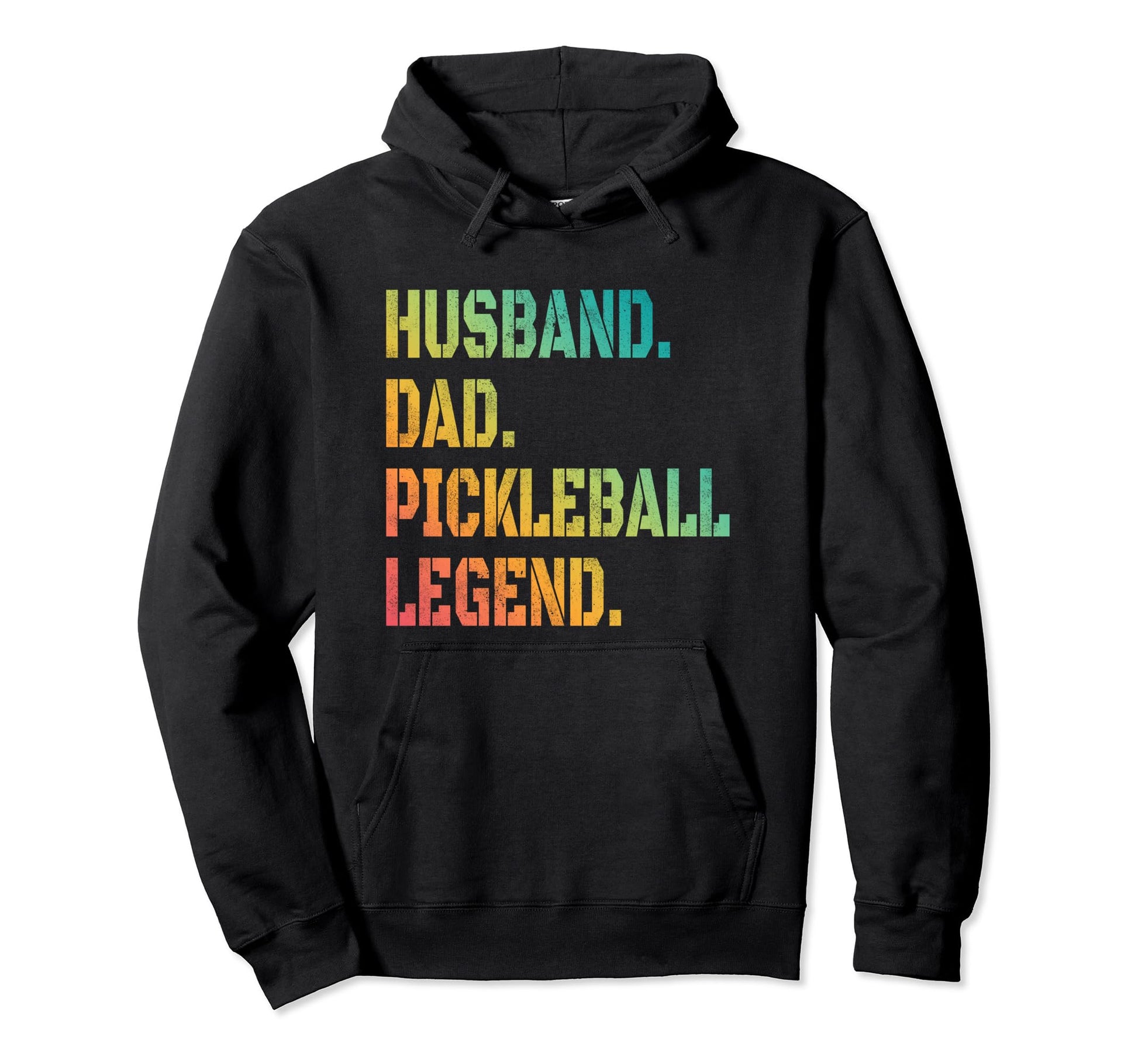 Pickleball Funny Husband Dad Legend Hoodie - Fun Novelty Design for Adults - T-Shirt, Sweatshirt, Hoodie