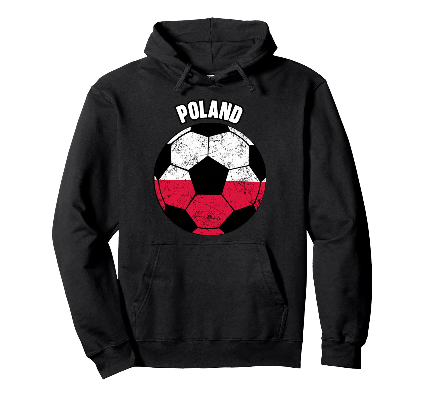 Poland Soccer Game Player Football Fan Hoodie - Minimalist Print Unisex - T-Shirt, Sweatshirt, Hoodie