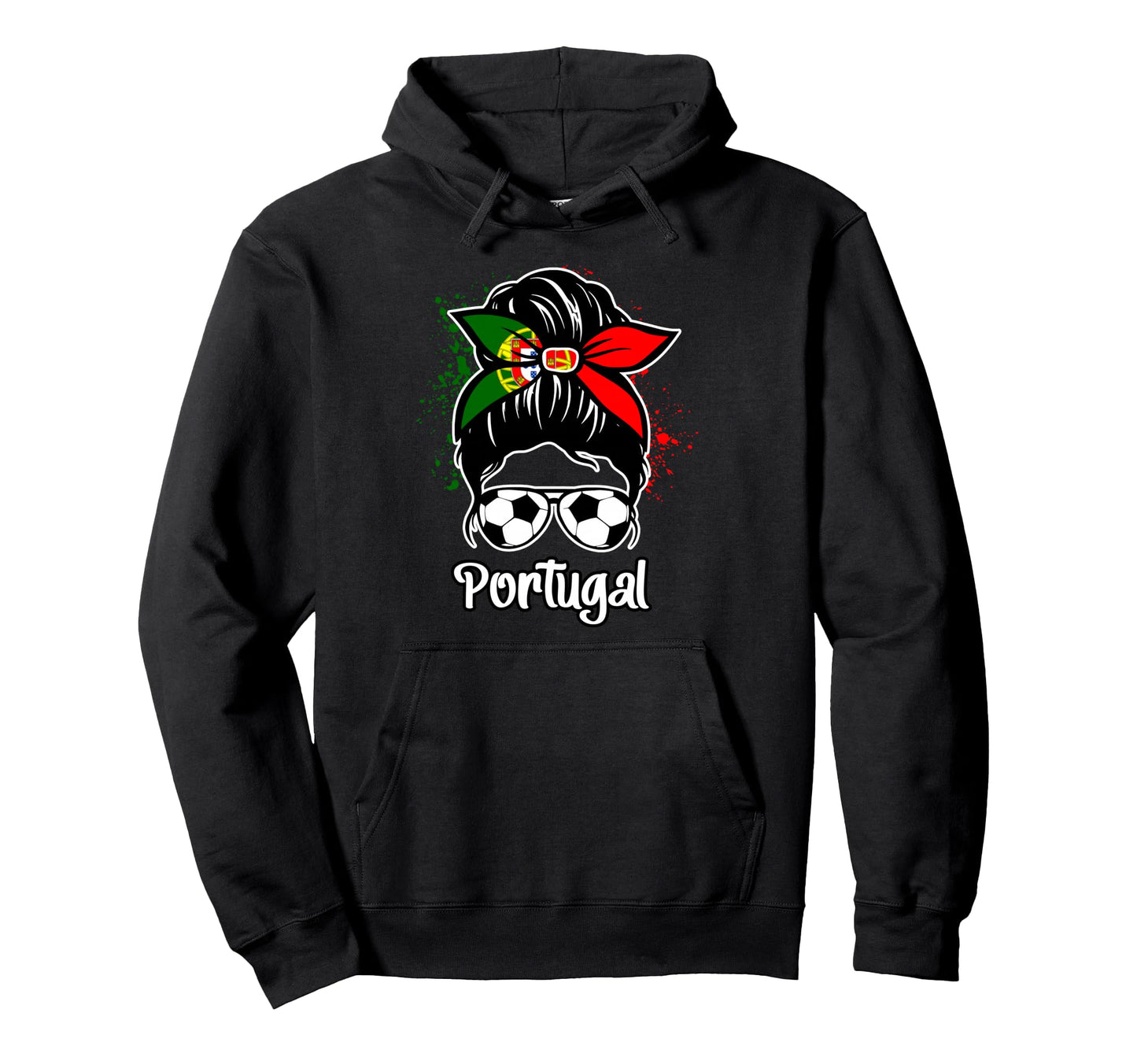 Portugal Football Game Player Soccer Hoodie - Minimalist Print Men Women - T-Shirt, Sweatshirt, Hoodie