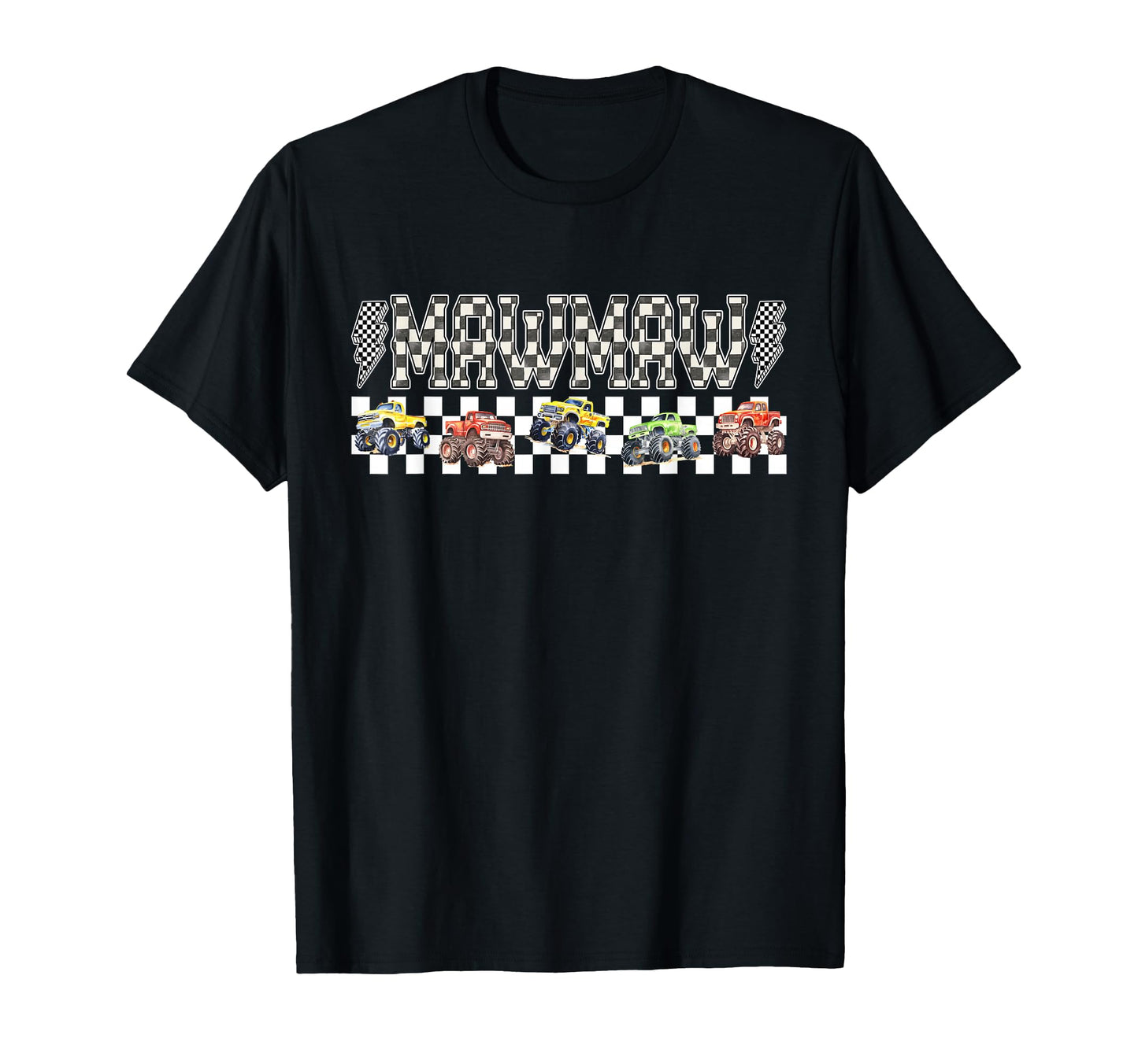 Mawmaw Monster Truck Family Crew T-Shirt - Aesthetic Graphic Men Women - T-Shirt, Sweatshirt, Hoodie