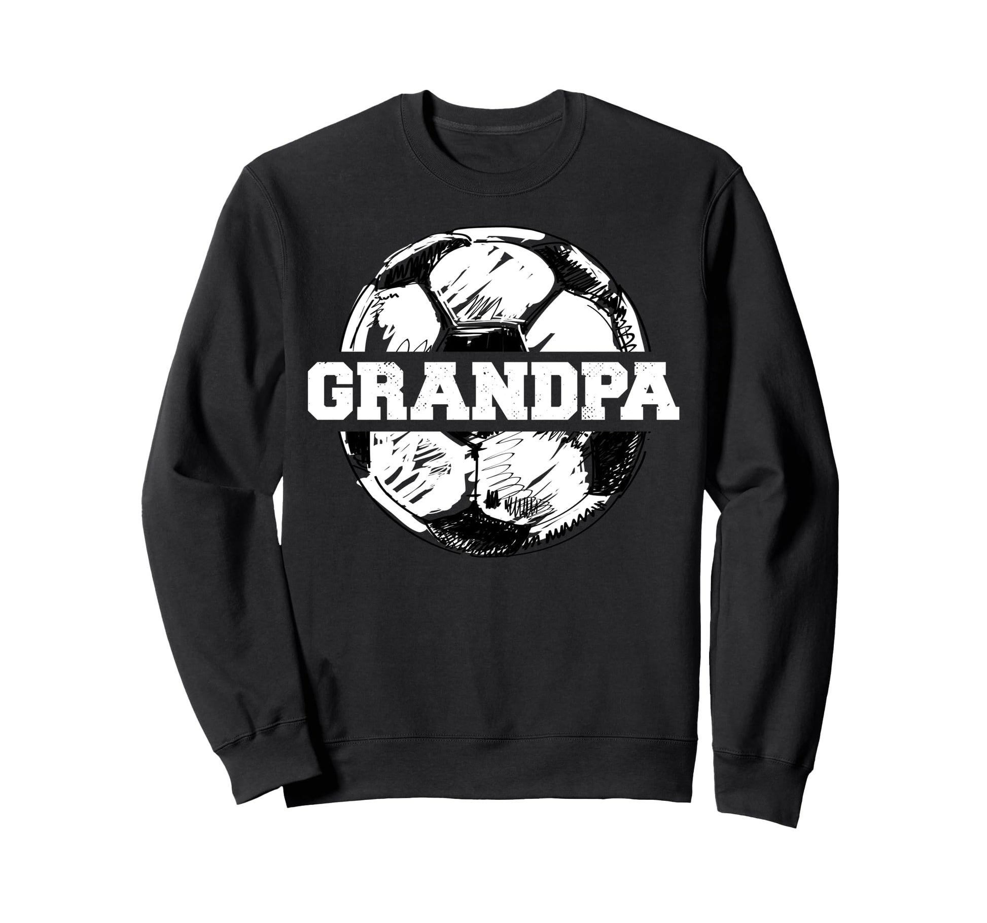 Soccer Grandpa Funny Soccer Sweatshirt - Casual Everyday Wear Men Women - T-Shirt, Sweatshirt, Hoodie