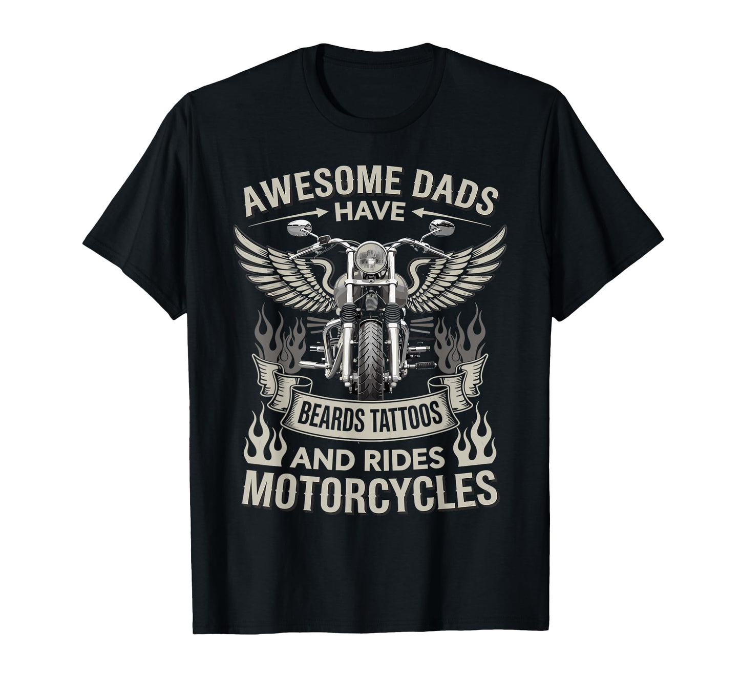 Dad Biker Funny Motorcycle Rider T-Shirt - Unique Graphic Unisex - T-Shirt, Sweatshirt, Hoodie