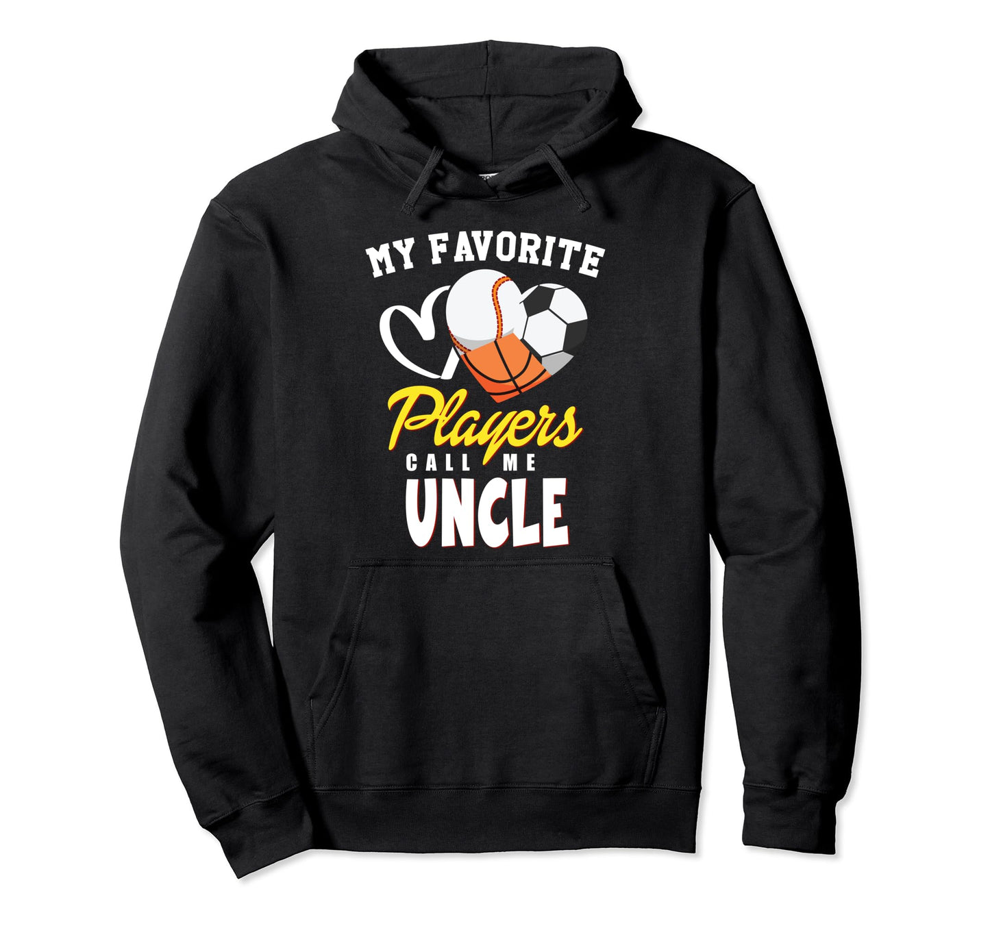 My Favorite Players Baseball Soccer Hoodie - Unique Graphic for Adults - T-Shirt, Sweatshirt, Hoodie