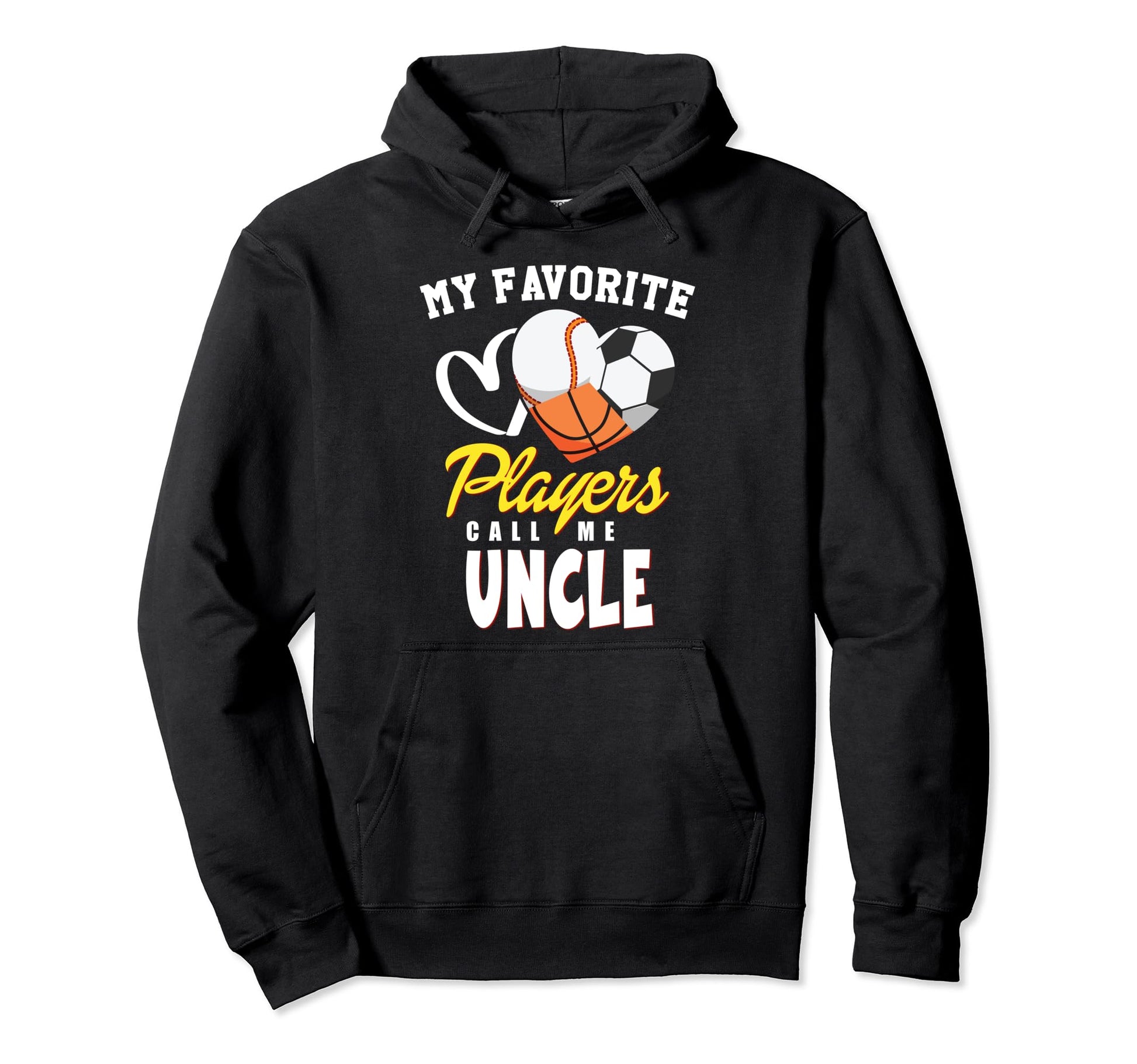My Favorite Players Baseball Soccer Hoodie - Unique Graphic for Adults - T-Shirt, Sweatshirt, Hoodie