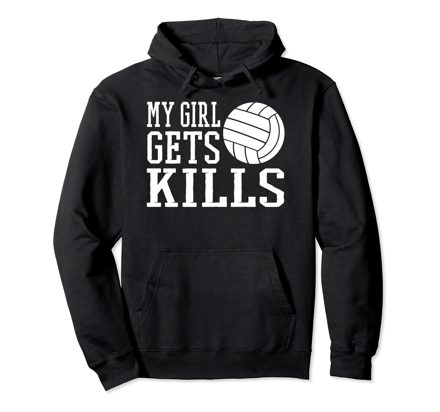 My Volleyball Dad Mom Funny Hoodie - Casual Everyday Wear for Adults - T-Shirt, Sweatshirt, Hoodie