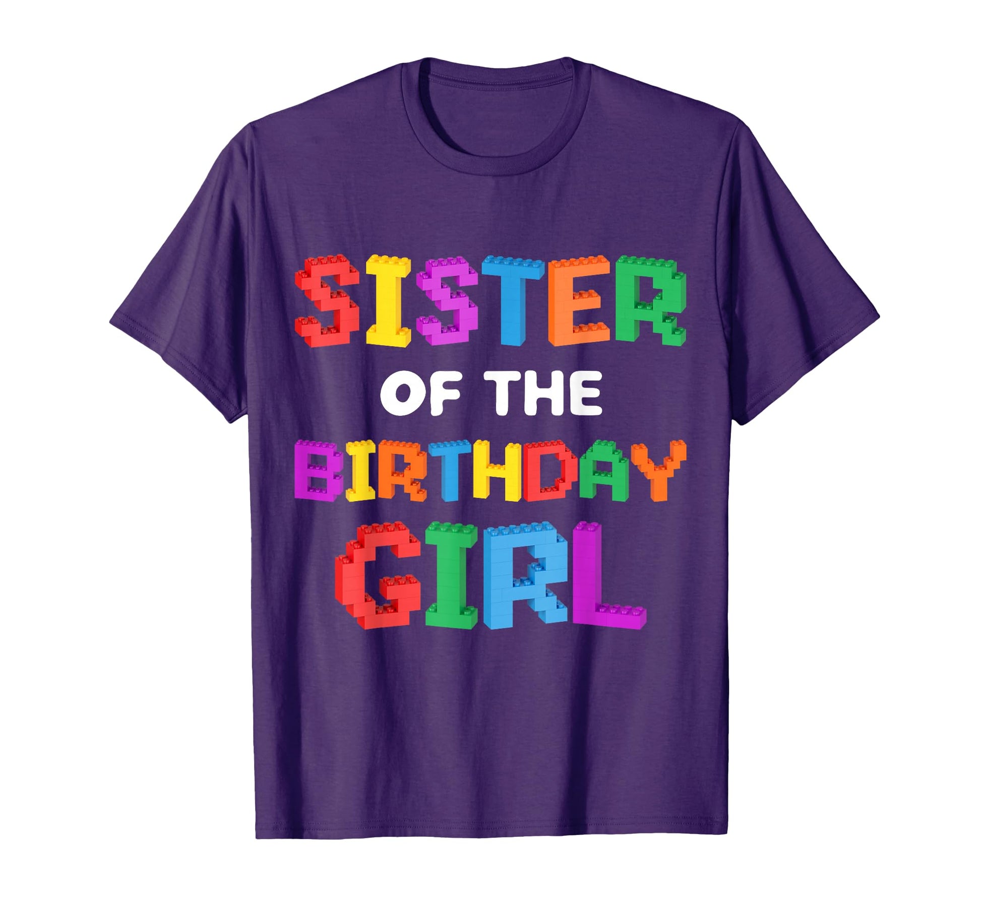 Sister Birthday Master Builder T-Shirt - Minimalist Print for Adults - T-Shirt, Sweatshirt, Hoodie
