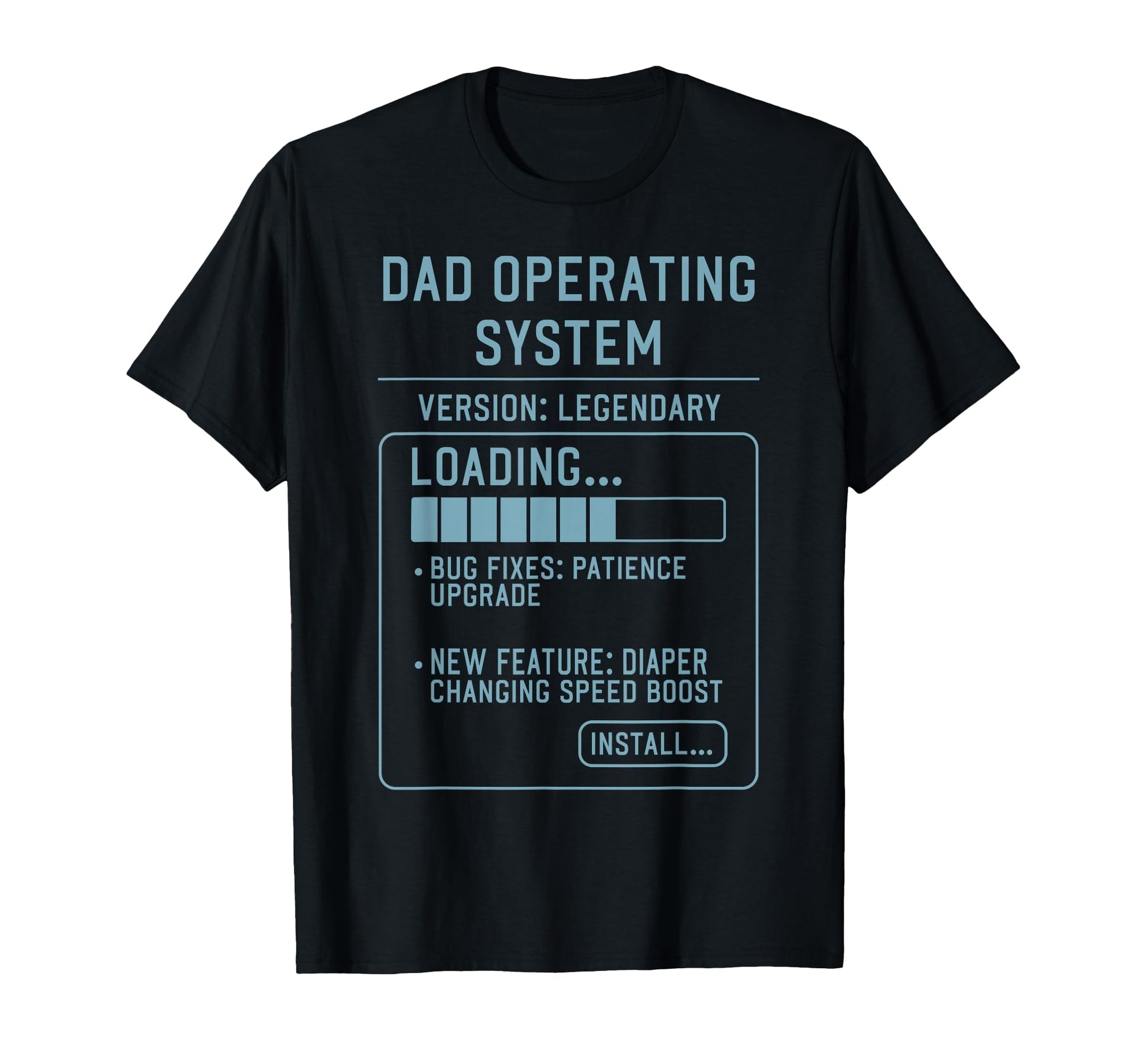 Funny Tech Dad Fathers Day Gamer T-Shirt - Minimalist Print for Adults - T-Shirt, Sweatshirt, Hoodie