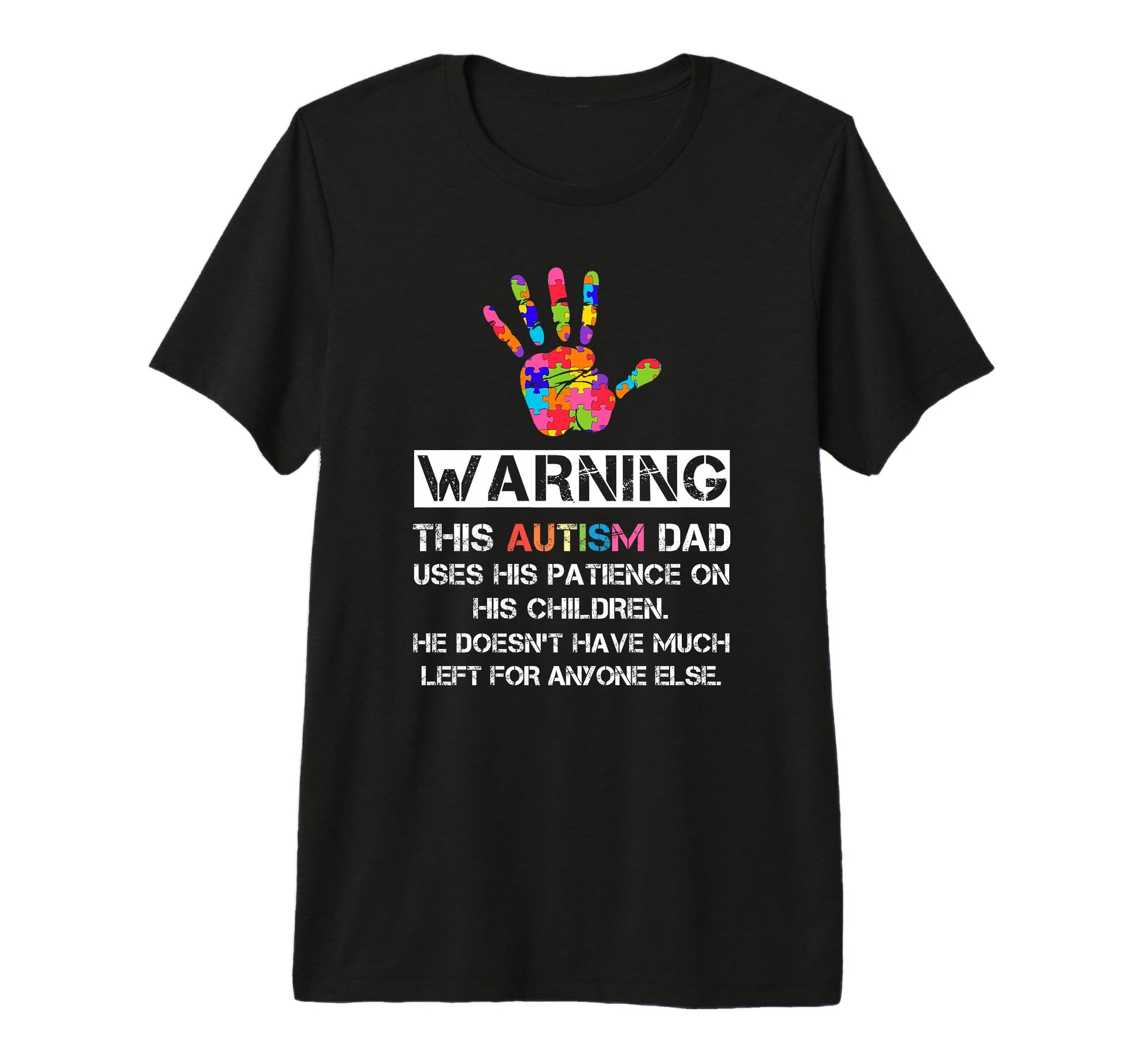 Autism Awareness Warning This Autism T-Shirt - Trendy Graphic for Adults - T-Shirt, Sweatshirt, Hoodie