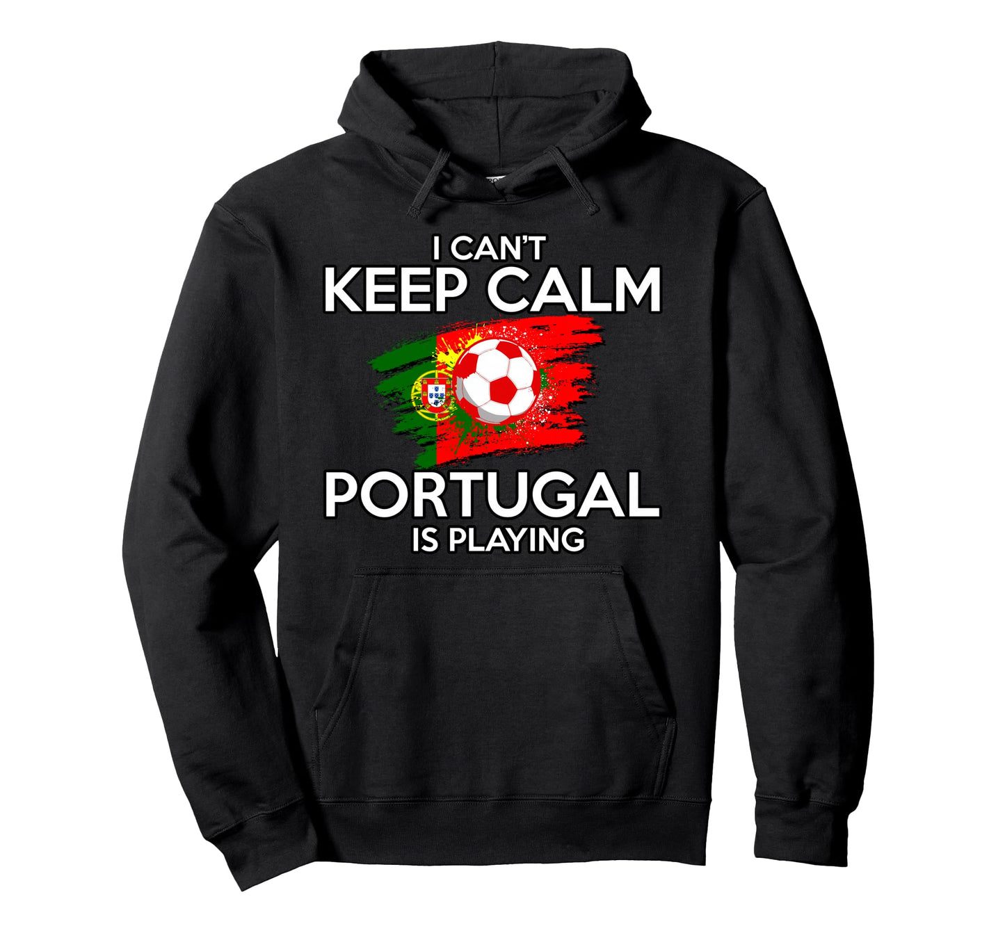Portugal Football Fan Soccer Game Hoodie - Novelty Apparel for Adults - T-Shirt, Sweatshirt, Hoodie