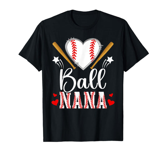 Ball Nana Baseball Nana Baseball Player T-Shirt - Trendy Graphic Men Women - T-Shirt, Sweatshirt, Hoodie
