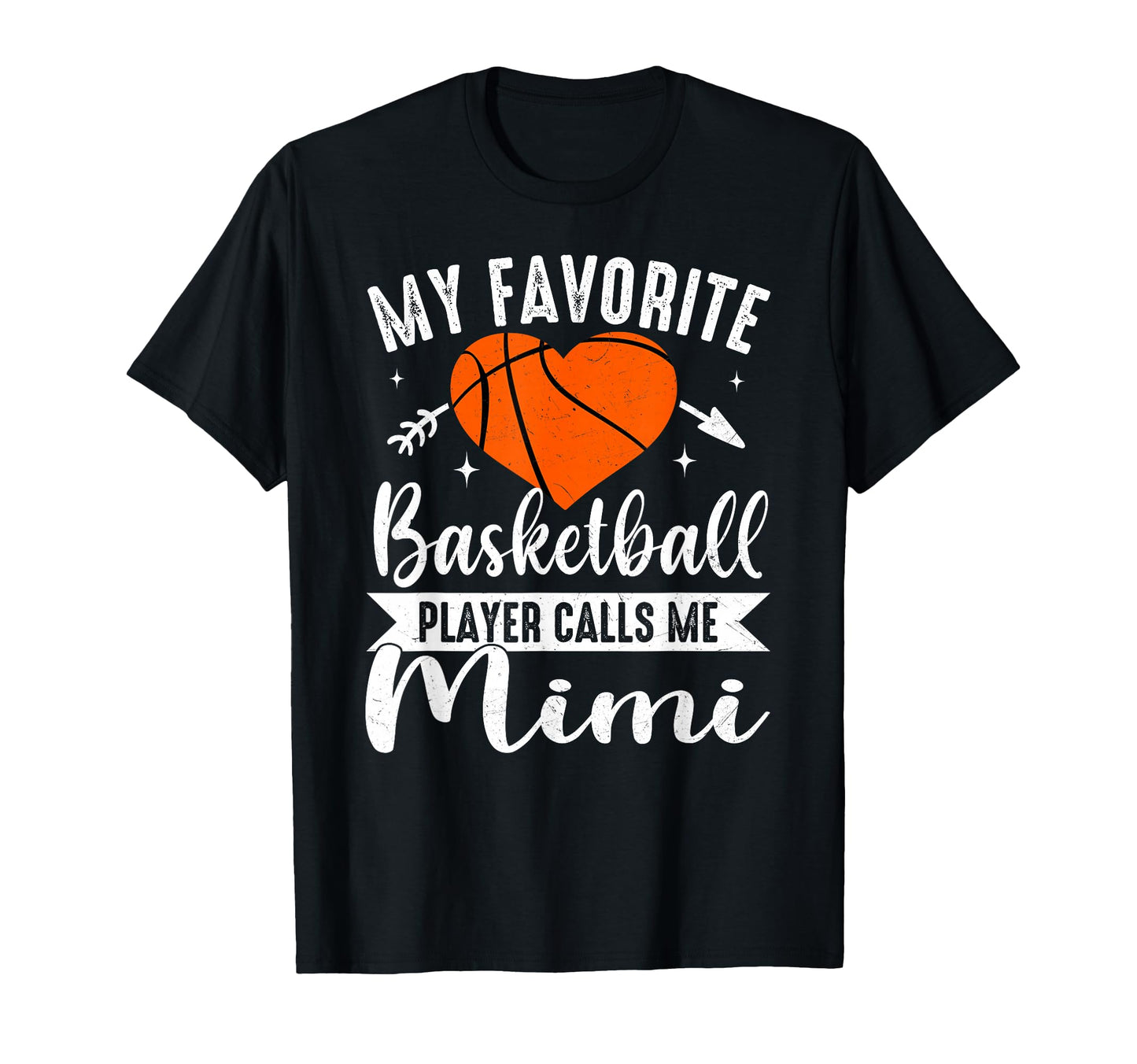 My Favorite Basketball Player Calls Me Mimi T-Shirt - Graphic Print Unisex - T-Shirt, Sweatshirt, Hoodie