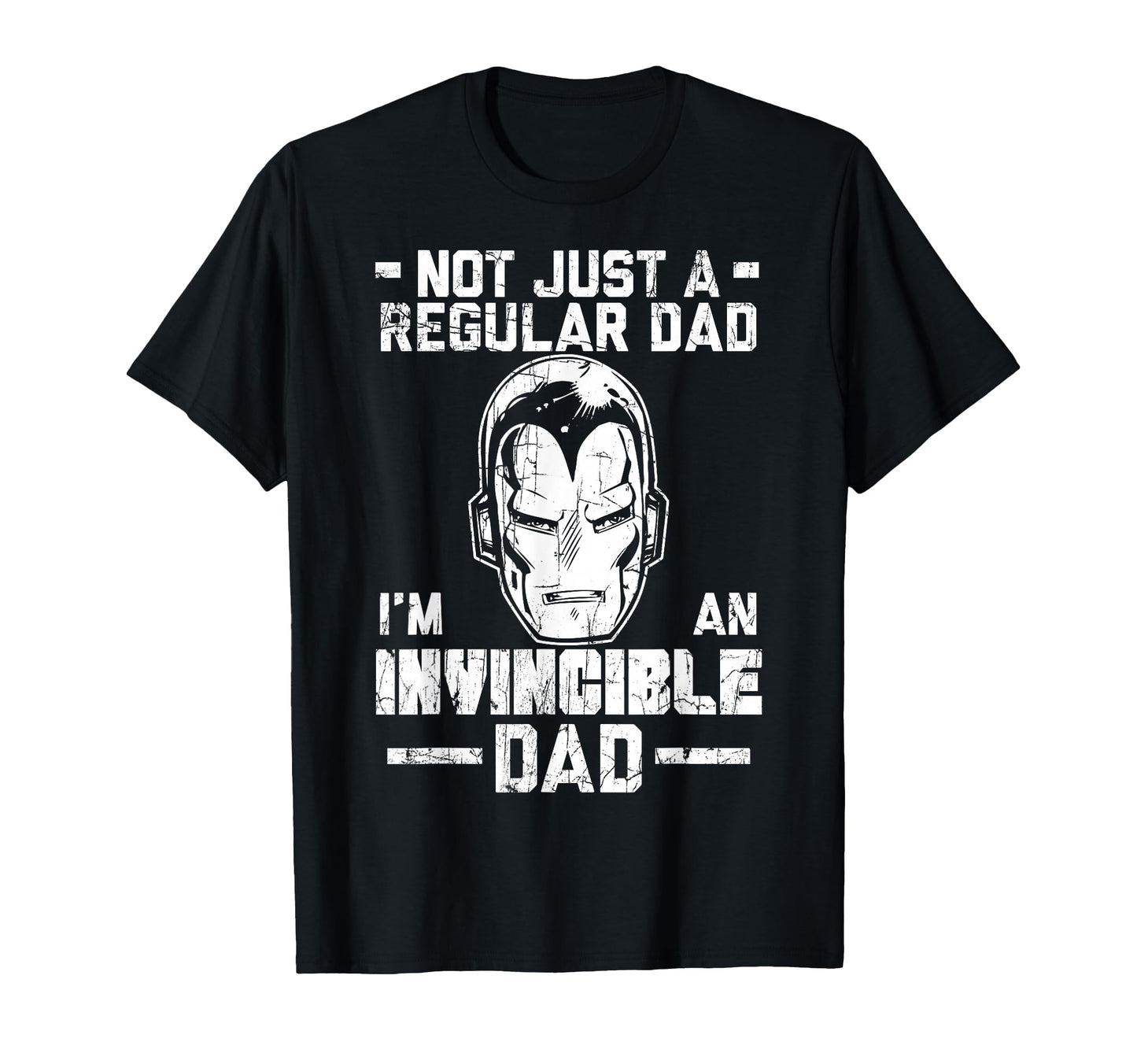 Marvel Fathers Day Iron Invincible Dad T-Shirt - Custom Art Print Unisex - T-Shirt, Sweatshirt, Hoodie