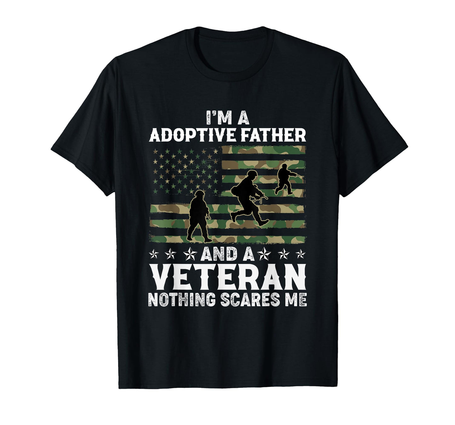 Adoptive Father Veteran Pride Dads T-Shirt - Aesthetic Graphic Men Women - T-Shirt, Sweatshirt, Hoodie