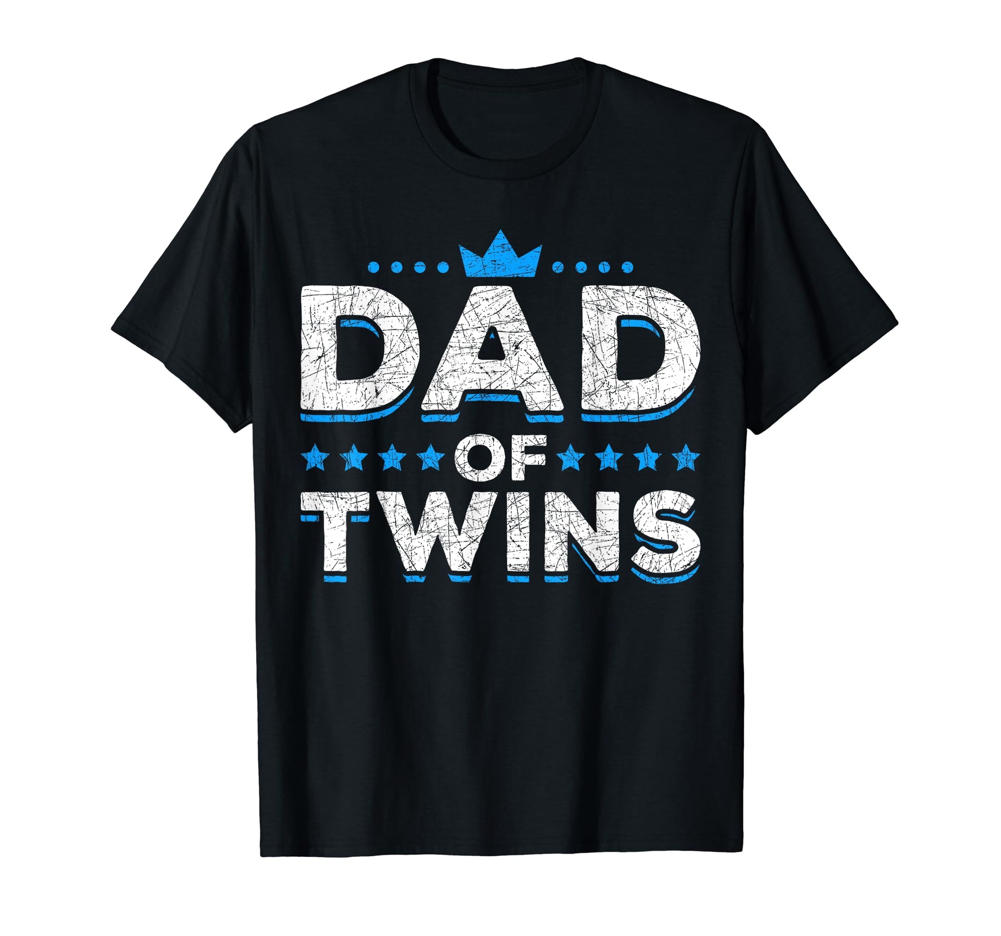Daddy Fathers Day Dad Twins Father Proud T-Shirt - Minimalist Print Unisex - T-Shirt, Sweatshirt, Hoodie