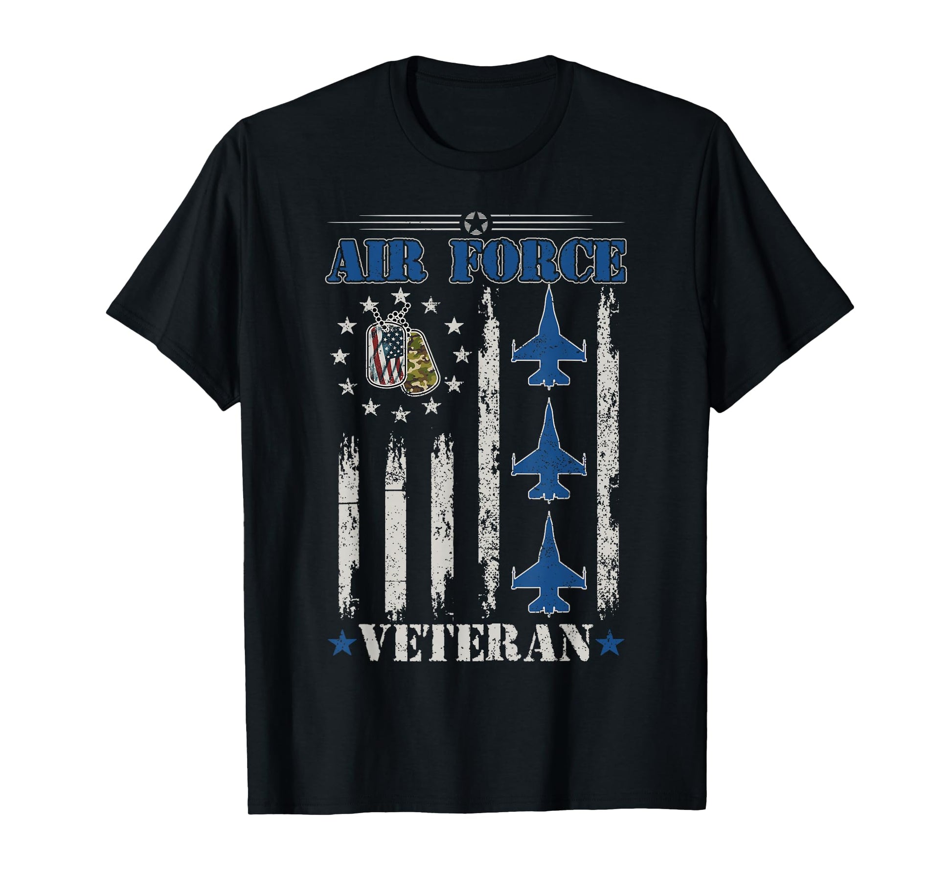 Air Force Veteran Proud T-Shirt - Casual Everyday Wear Men Women - T-Shirt, Sweatshirt, Hoodie