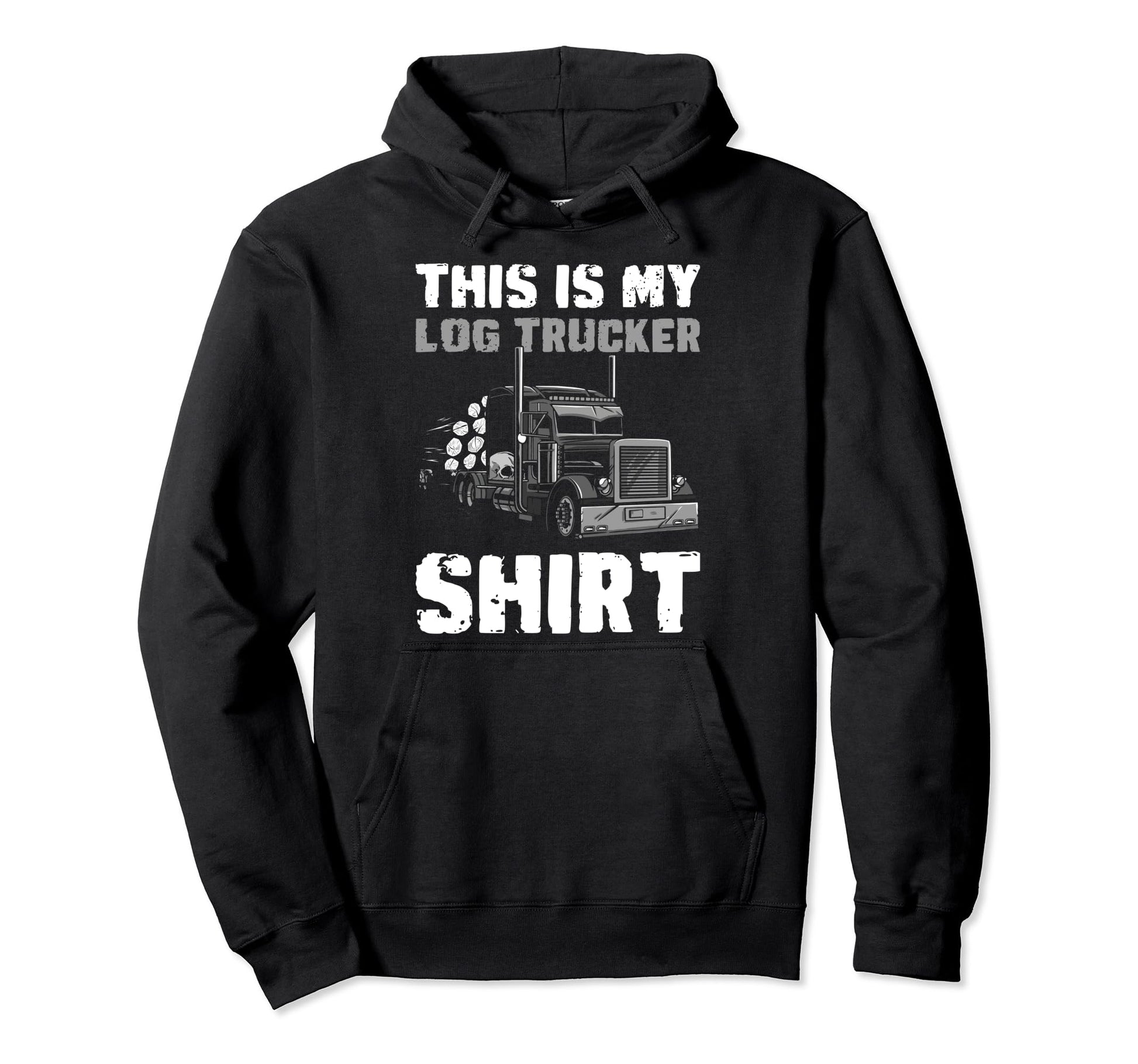Log Trucker Dad Definition Fathers Hoodie - Streetwear Style for Adults - T-Shirt, Sweatshirt, Hoodie