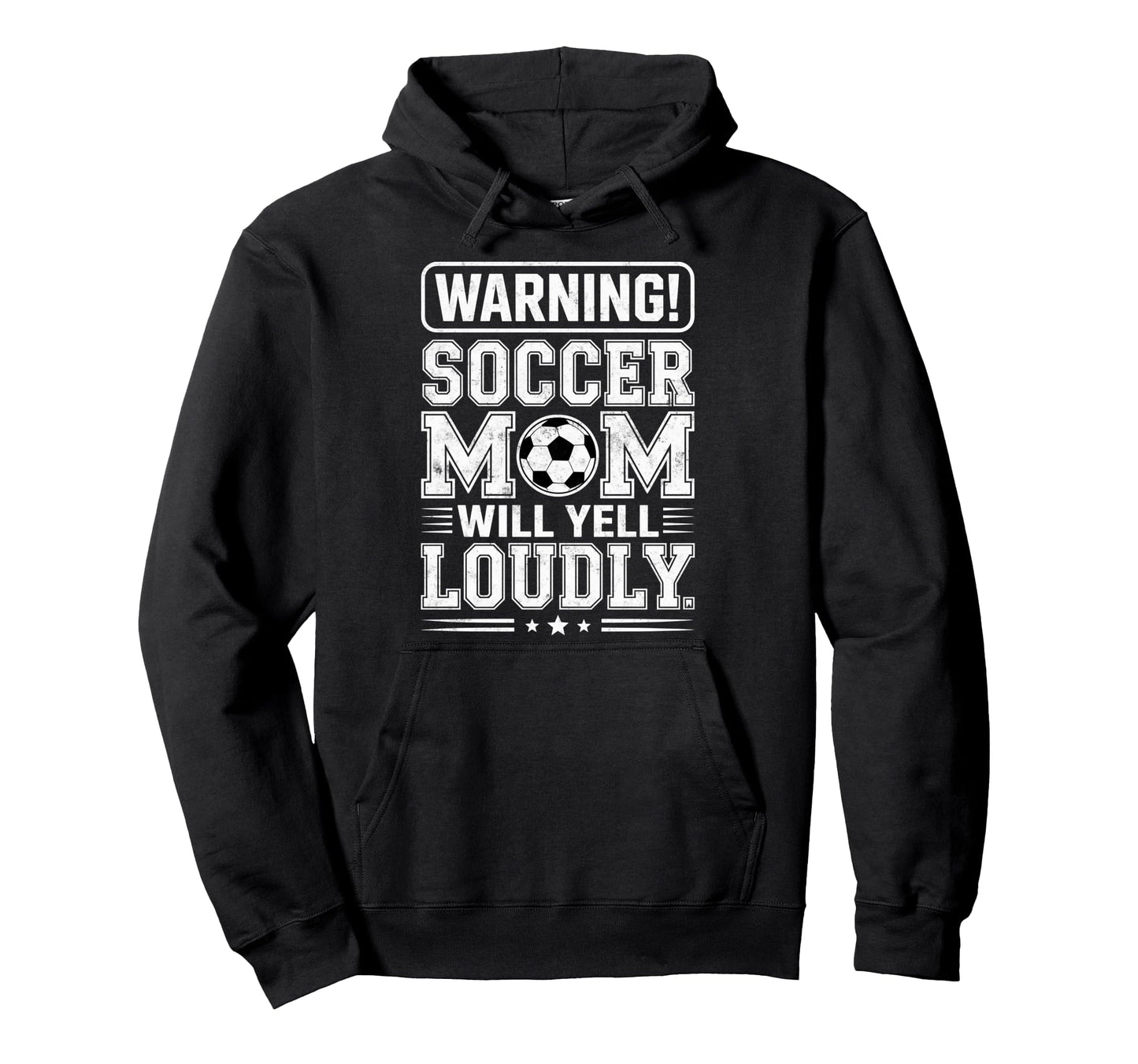Warning Soccer Football Mom Player Hoodie - Casual Everyday Wear Men Women - T-Shirt, Sweatshirt, Hoodie