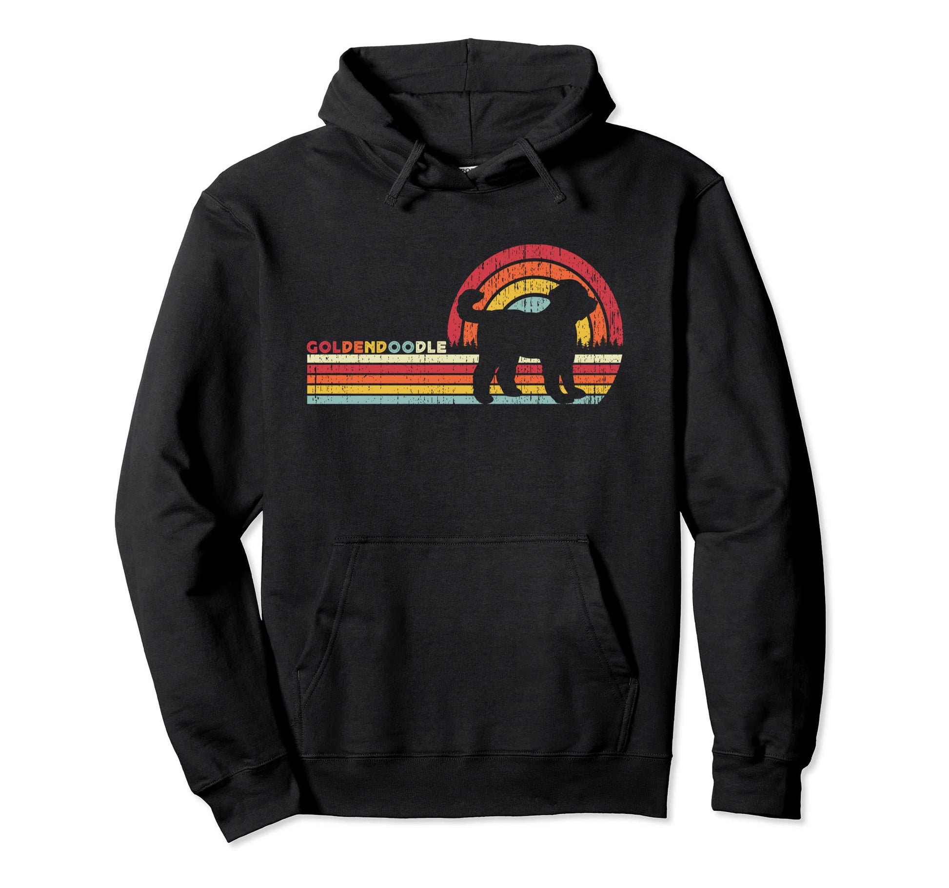 Funny Goldendoodle Doodle Dog Dad Hoodie - Novelty Apparel for Adults - T-Shirt, Sweatshirt, Hoodie