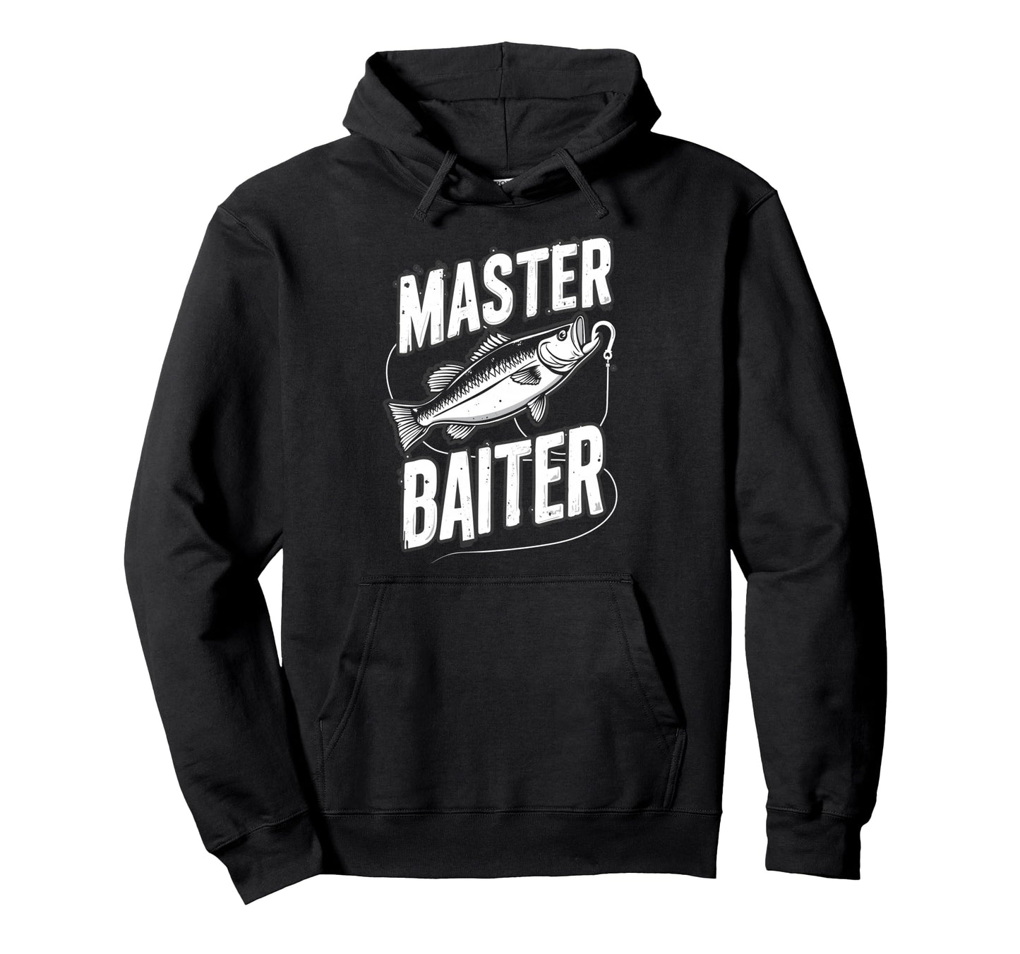Master Baiter Meme Bass Fishing Fish Hoodie - Streetwear Style for Adults - T-Shirt, Sweatshirt, Hoodie