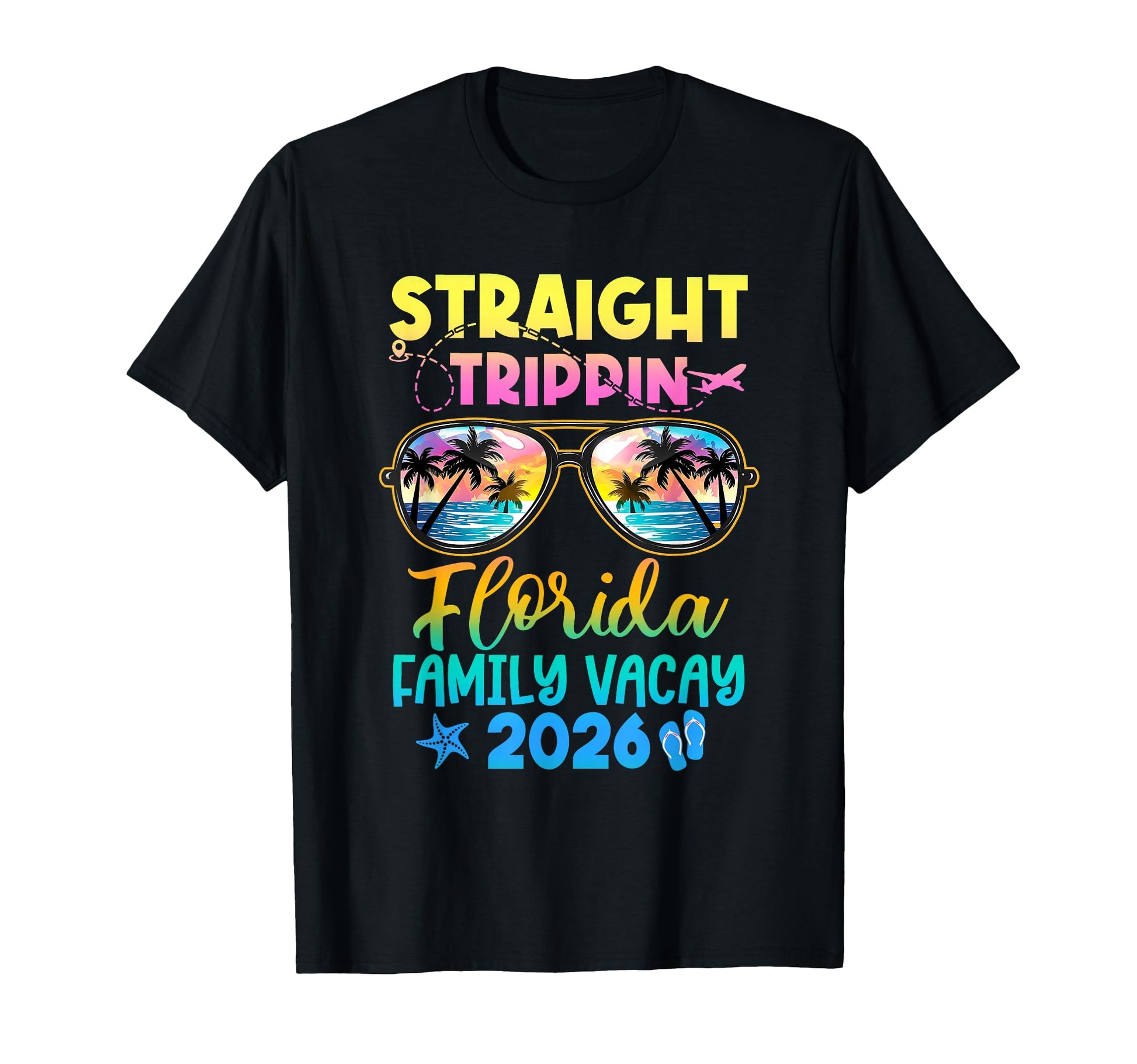 Family Vacation Florida 2026 Summer T-Shirt - Novelty Apparel Men Women - T-Shirt, Sweatshirt, Hoodie
