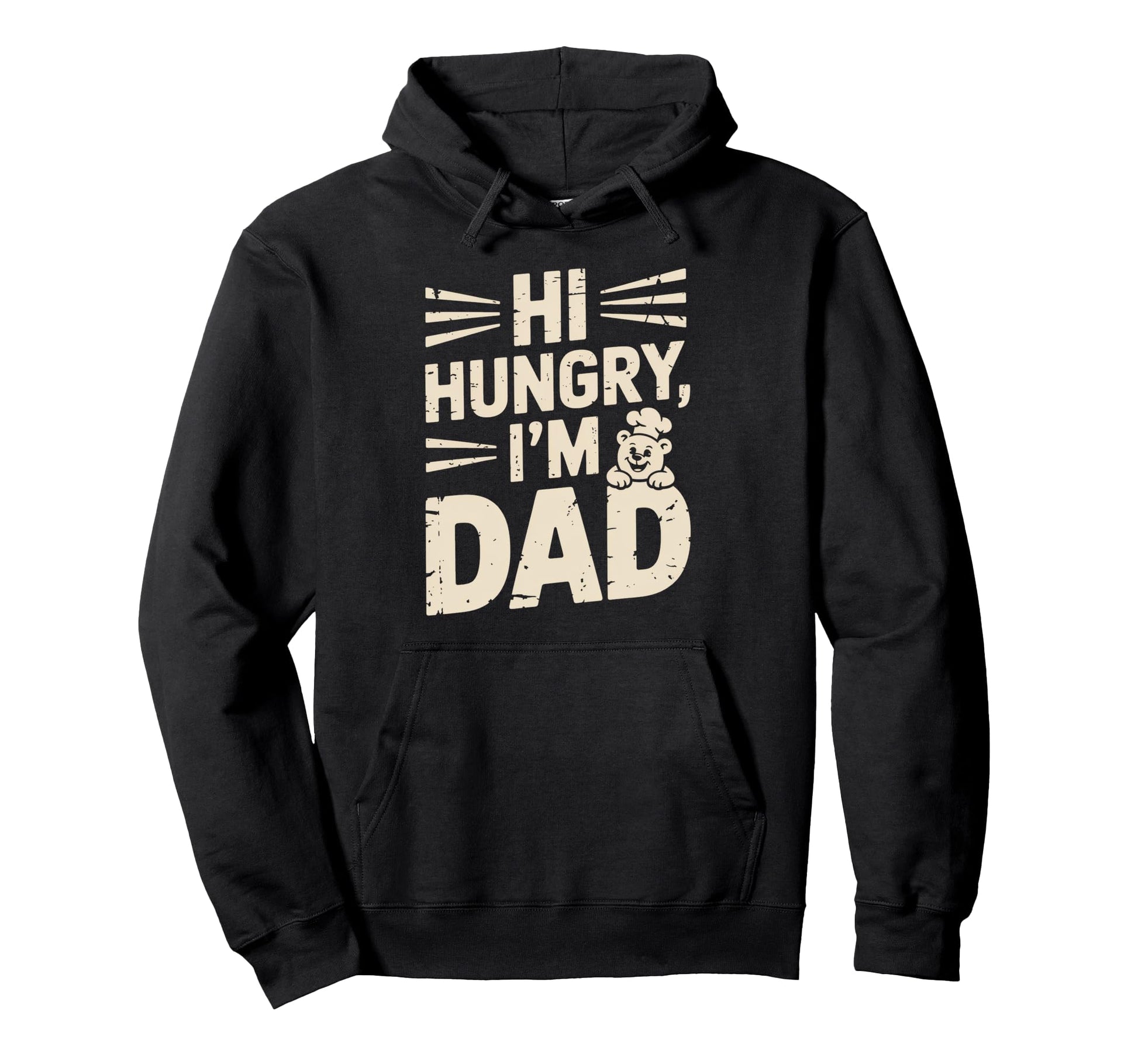 Hilarious Hungry Dad Papa Joke Family Hoodie - Unique Graphic Men Women - T-Shirt, Sweatshirt, Hoodie