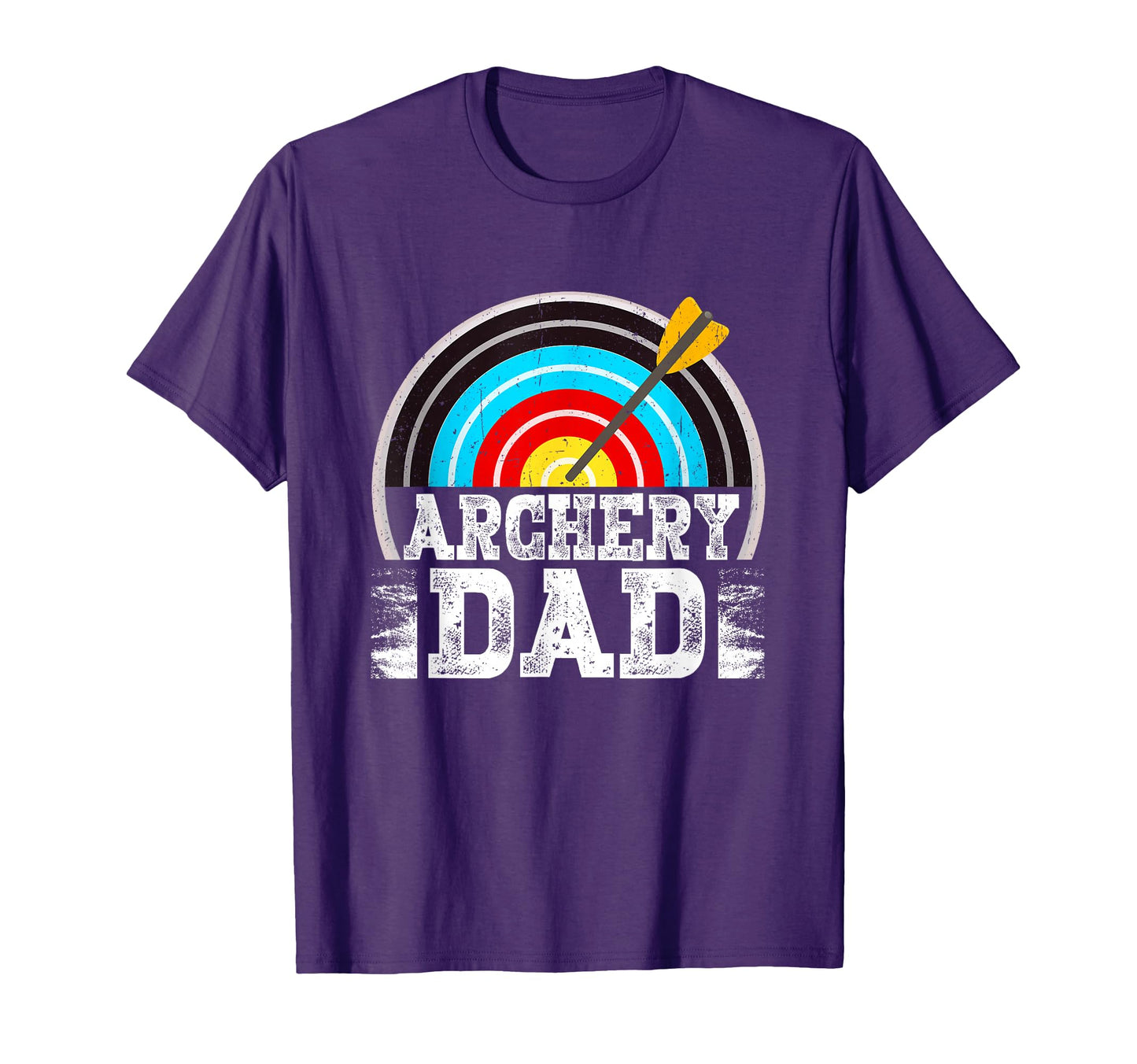 Matching Family Archery Dad Arrow Target T-Shirt - Minimalist Print Unisex - T-Shirt, Sweatshirt, Hoodie