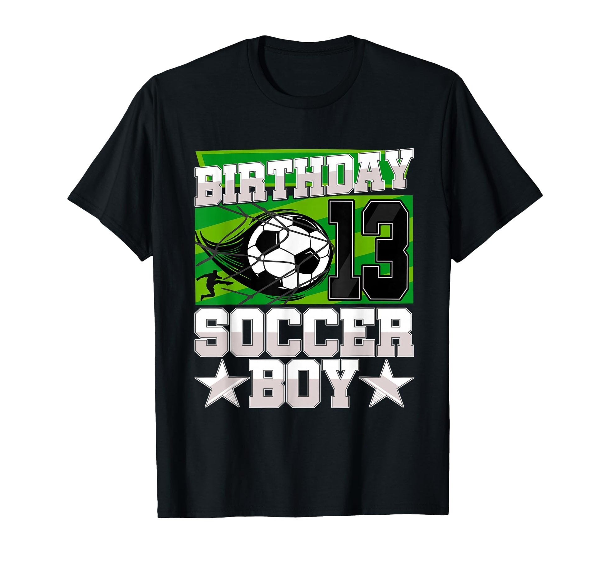 Soccer Birthday Party 13Th Birthday 13 T-Shirt - Unique Graphic for Adults - T-Shirt, Sweatshirt, Hoodie