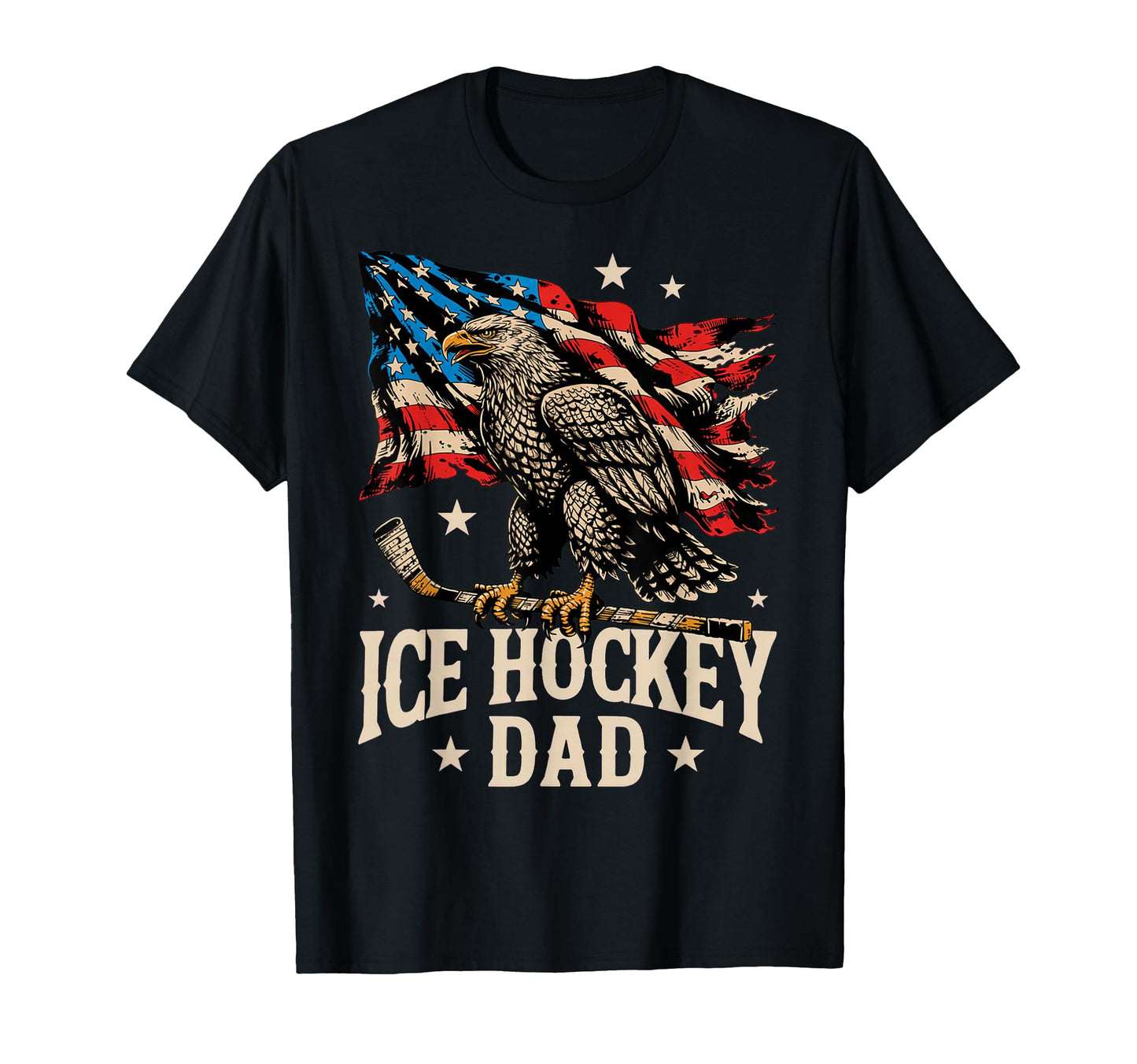 Proud Ice Hockey Fathers Day Sweatshirt - Novelty Apparel for Adults - T-Shirt, Sweatshirt, Hoodie