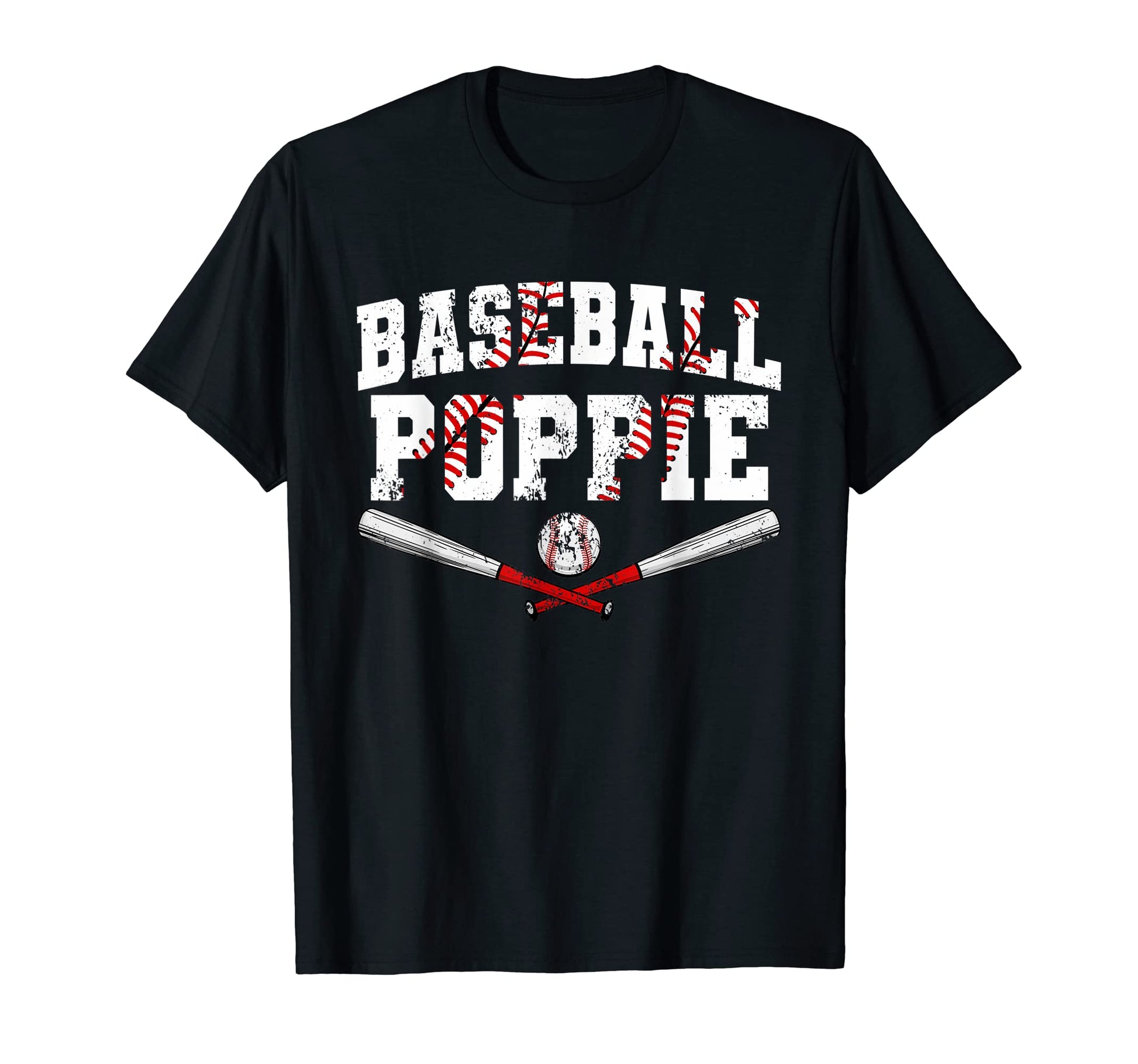 Mens Baseball Poppie Baseball Lover T-Shirt - Minimalist Print Men Women - T-Shirt, Sweatshirt, Hoodie