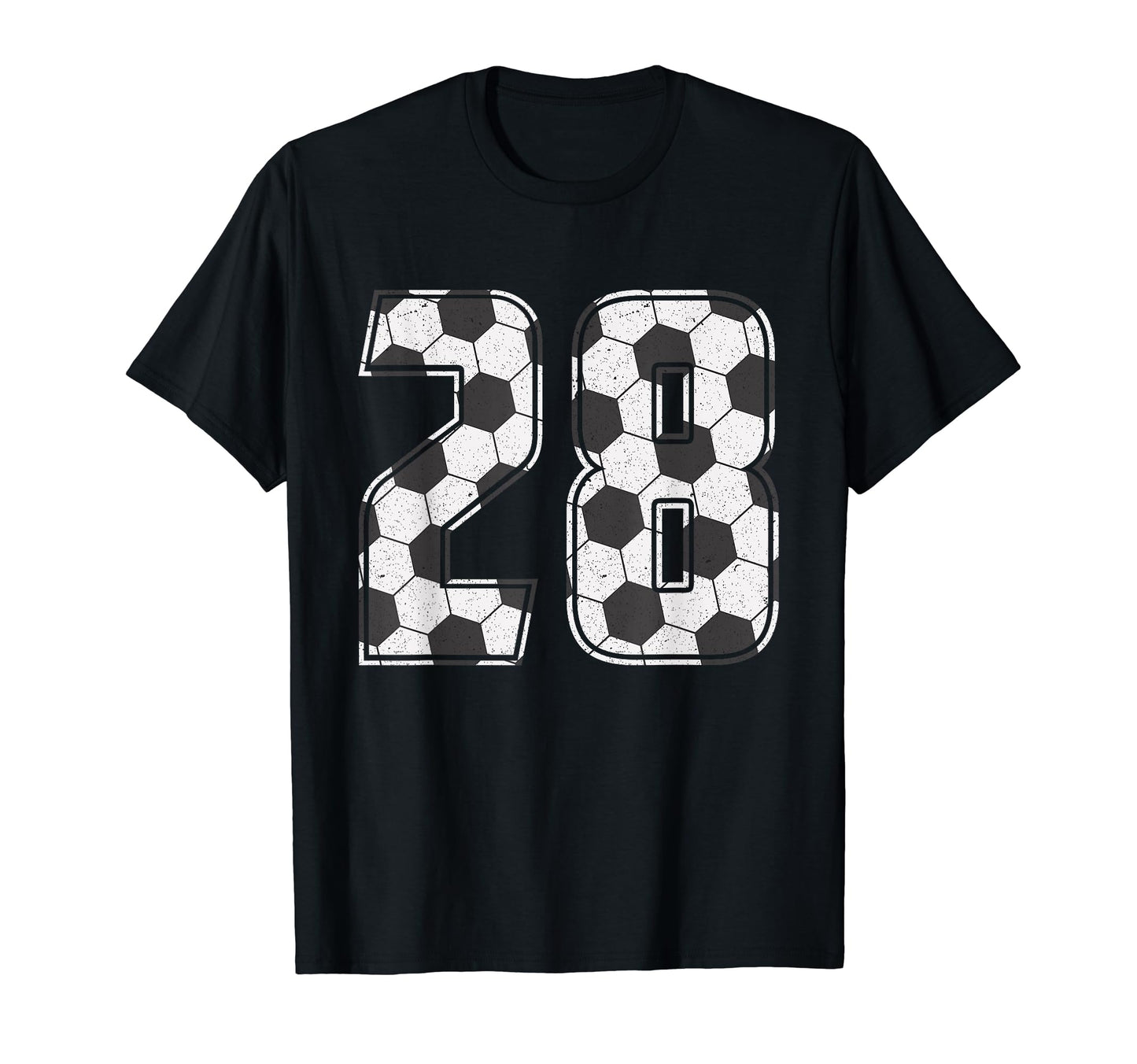 Soccer Player Number 28 Twenty Eight T-Shirt - Aesthetic Graphic Men Women - T-Shirt, Sweatshirt, Hoodie