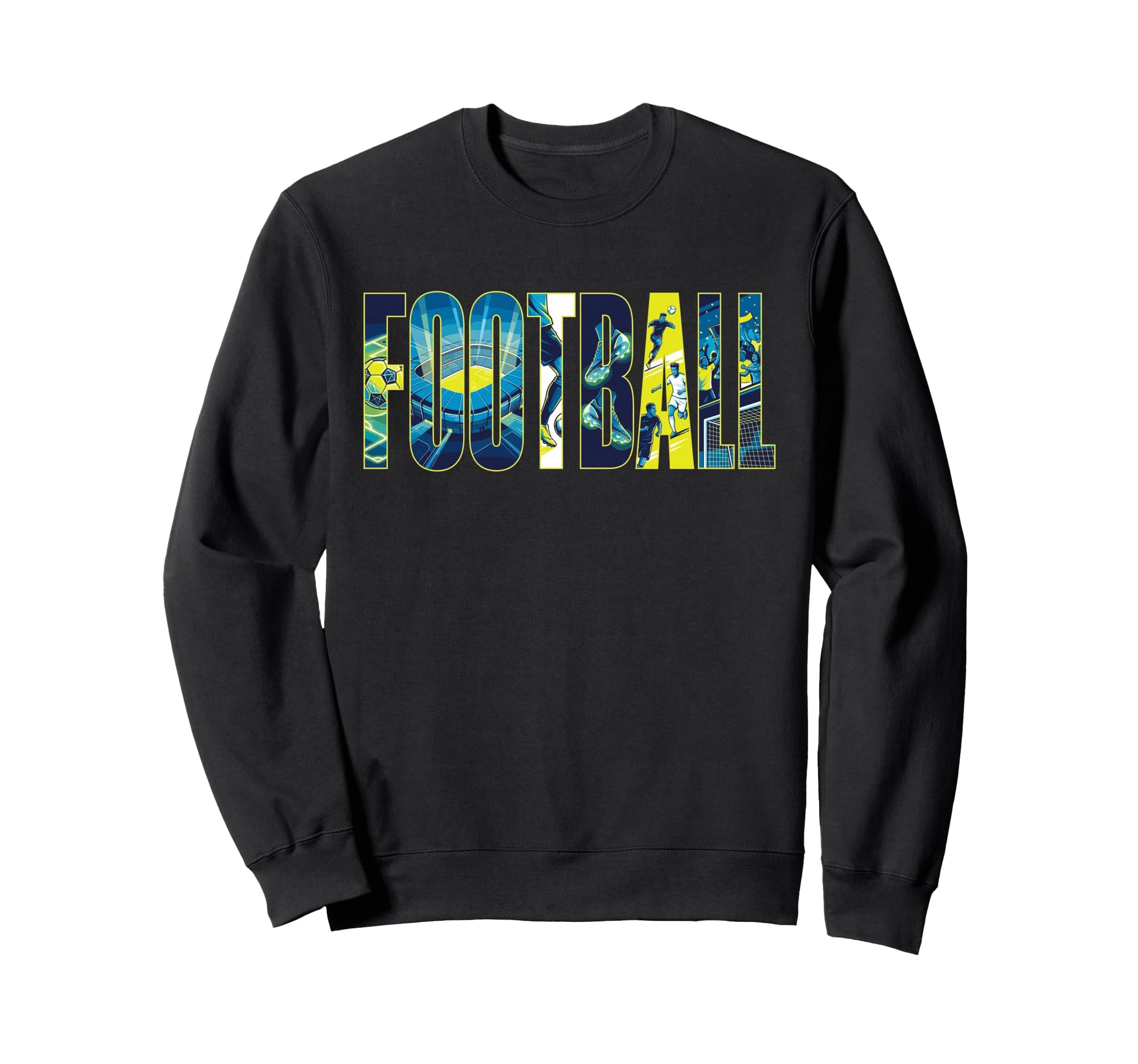 Soccer Football Supporter Fan Sweatshirt - Aesthetic Graphic Men Women - T-Shirt, Sweatshirt, Hoodie